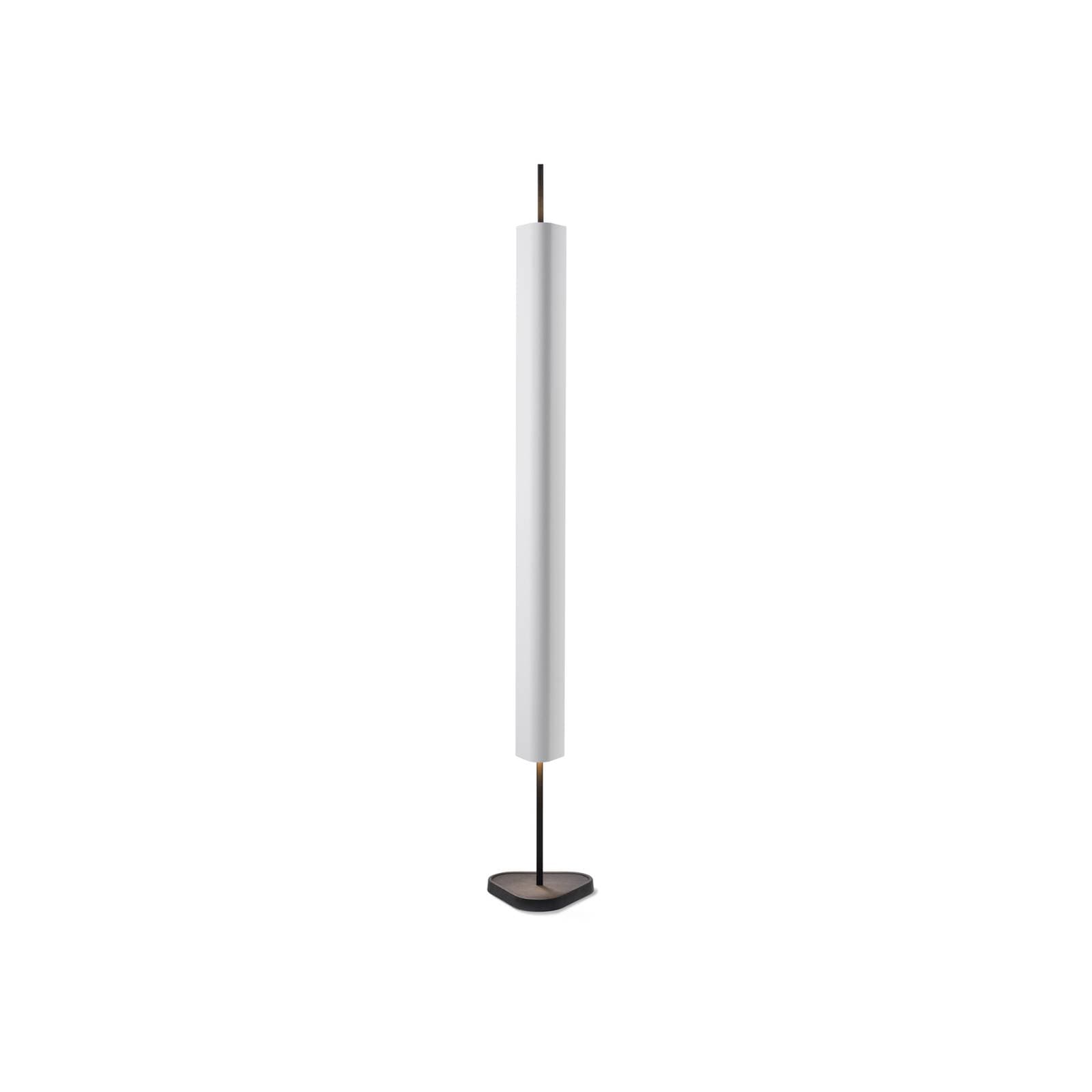 FLOS LED stojacia lampa Emi, biele, stmievateľné, výška 170 cm