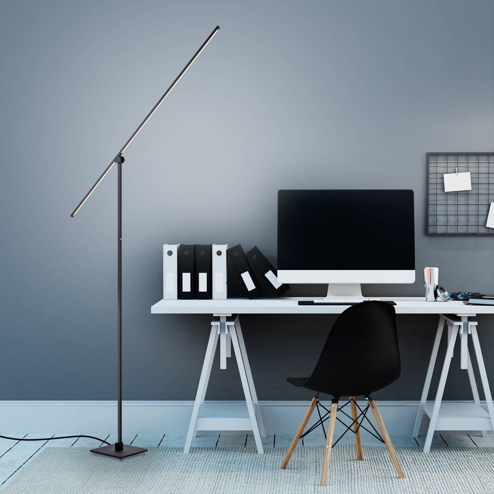 PURE Grafo stojaca LED lampa, dotykový stmievač