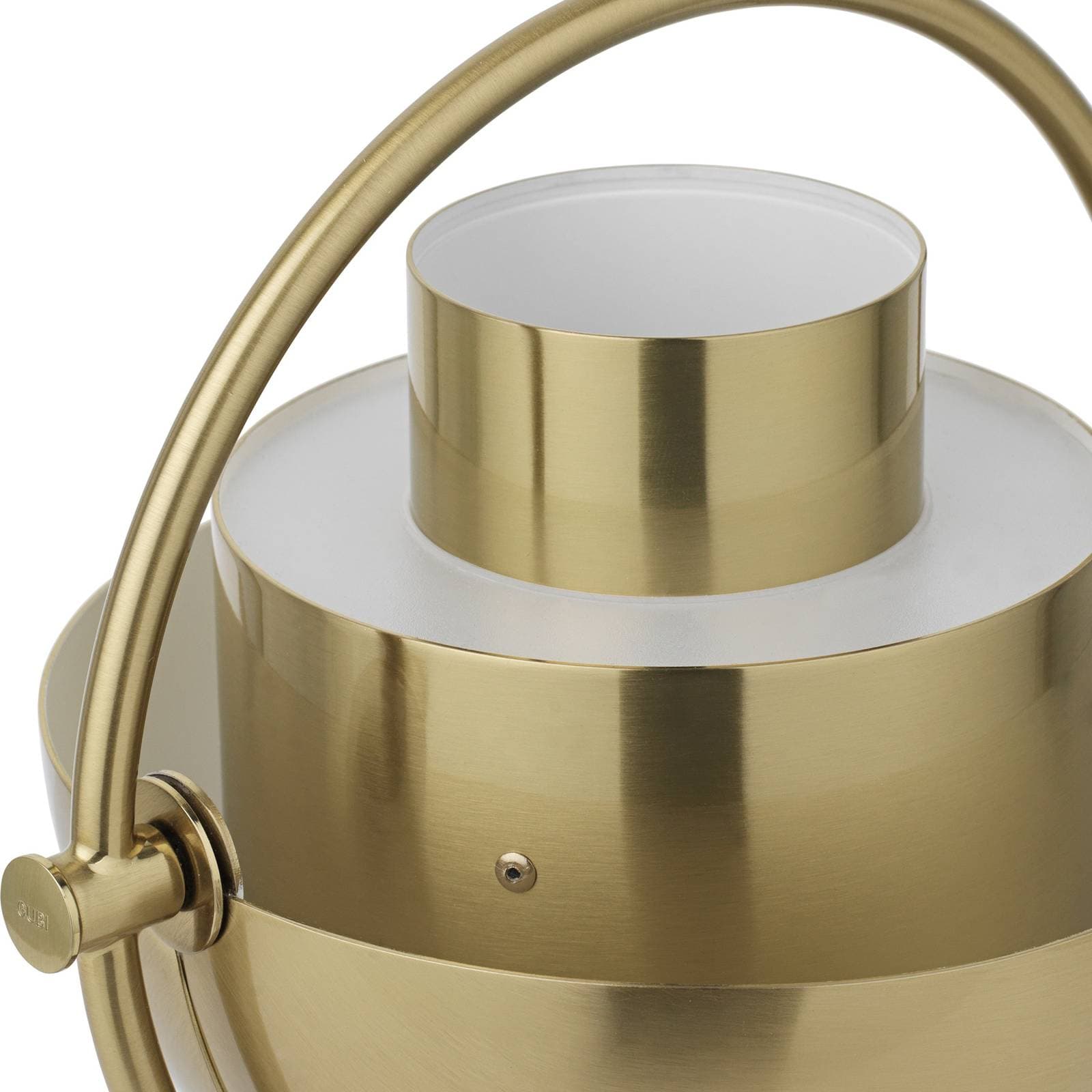 Gubi Akumulátorová stolová lampa Multi-Lite, mosadz/mosadz, 30 cm