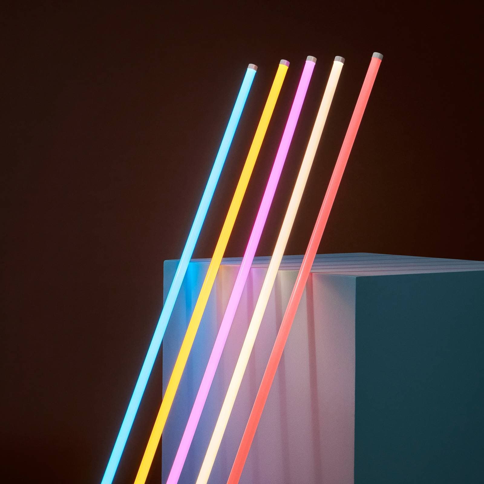 HAY LED trubica Neon Tube, modrá, PVC, dĺžka 1,5 m, konektor