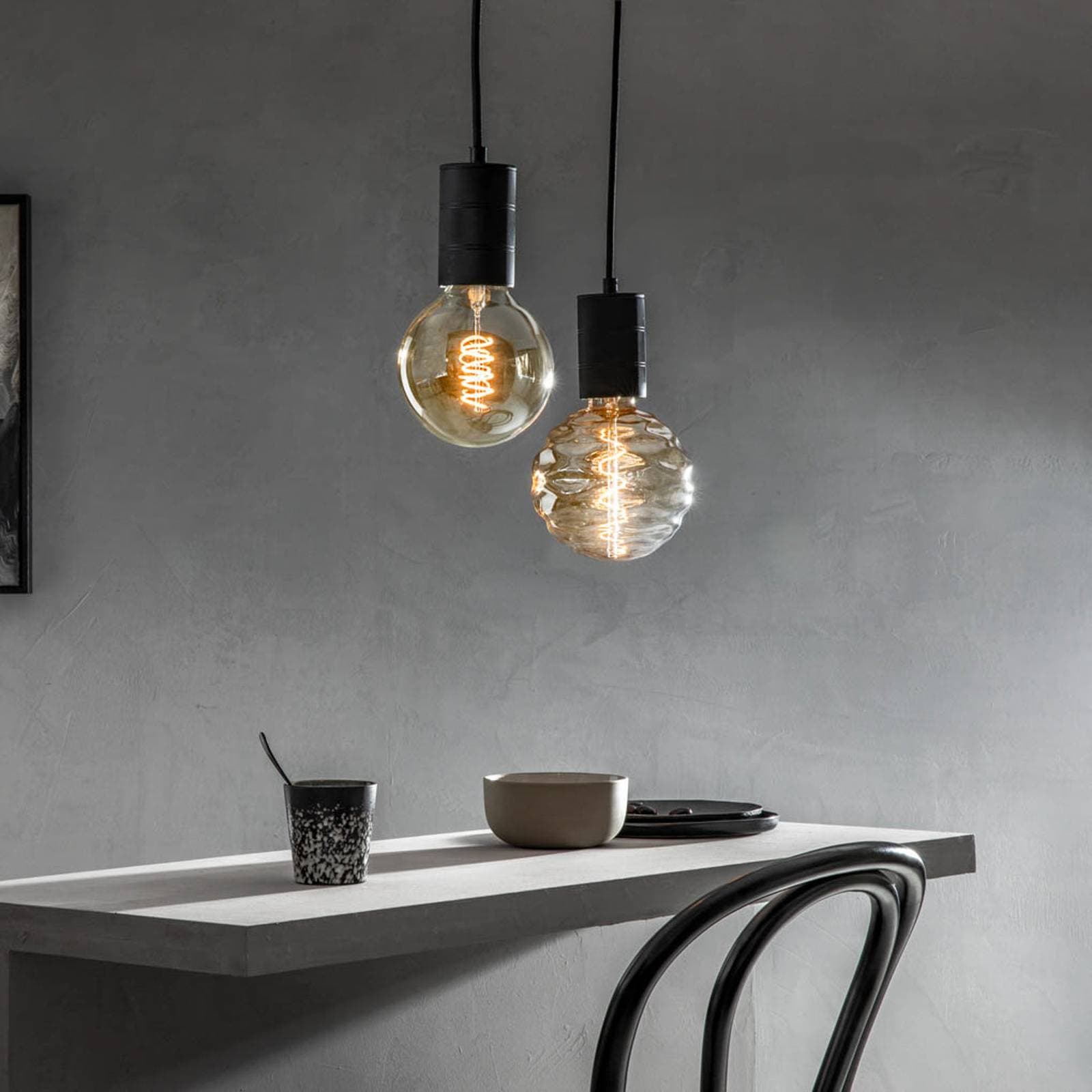 Calex Bilbao LED žiarovka E27 4W dim 1 800 K zlatá