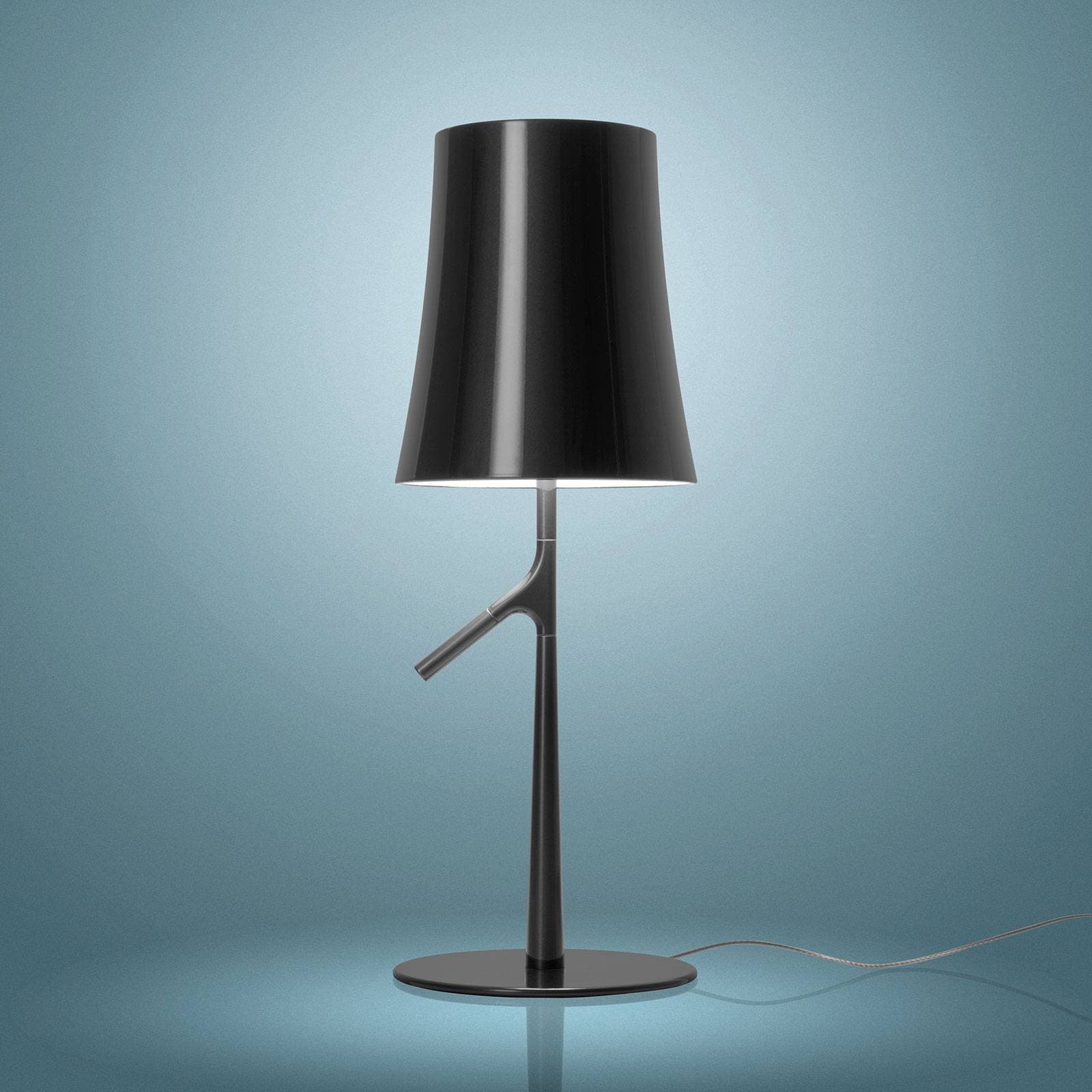Foscarini Birdie LED piccola stolová lampa grafit