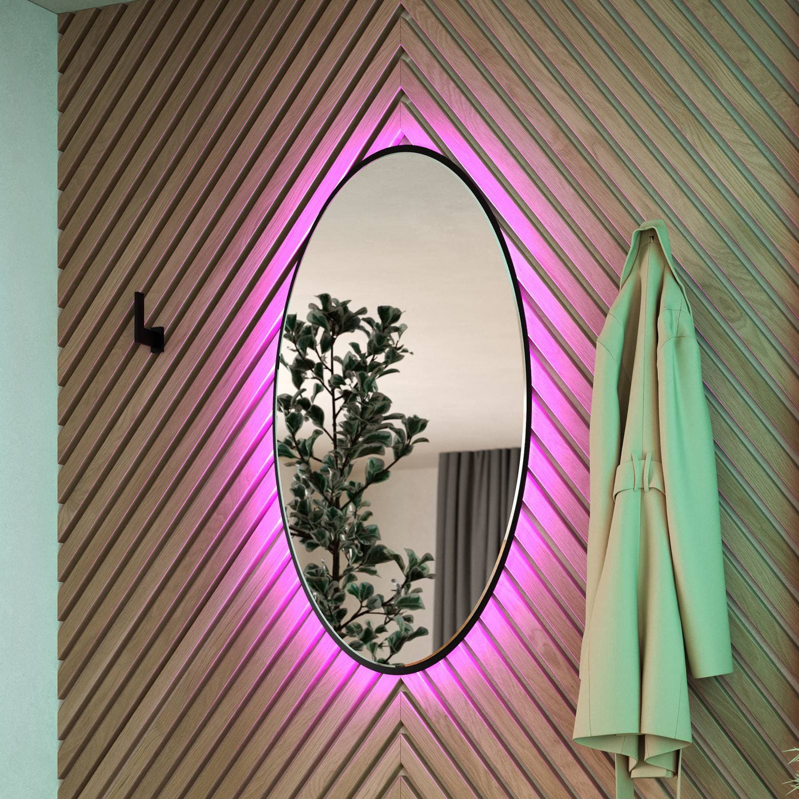 EGLO connect Stripe-Z RGBW LED pásik, 5 m