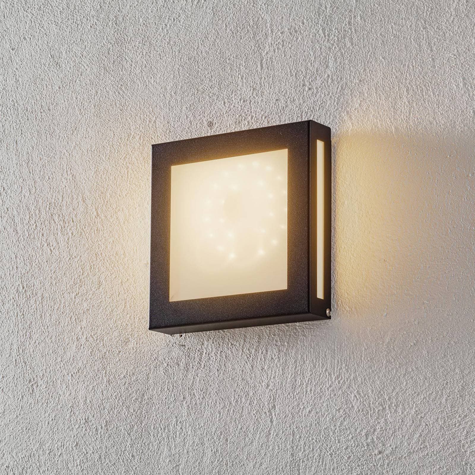 Vonkajšie nástenné svietidlo Aqua Legendo Mini LED, antracitová farba