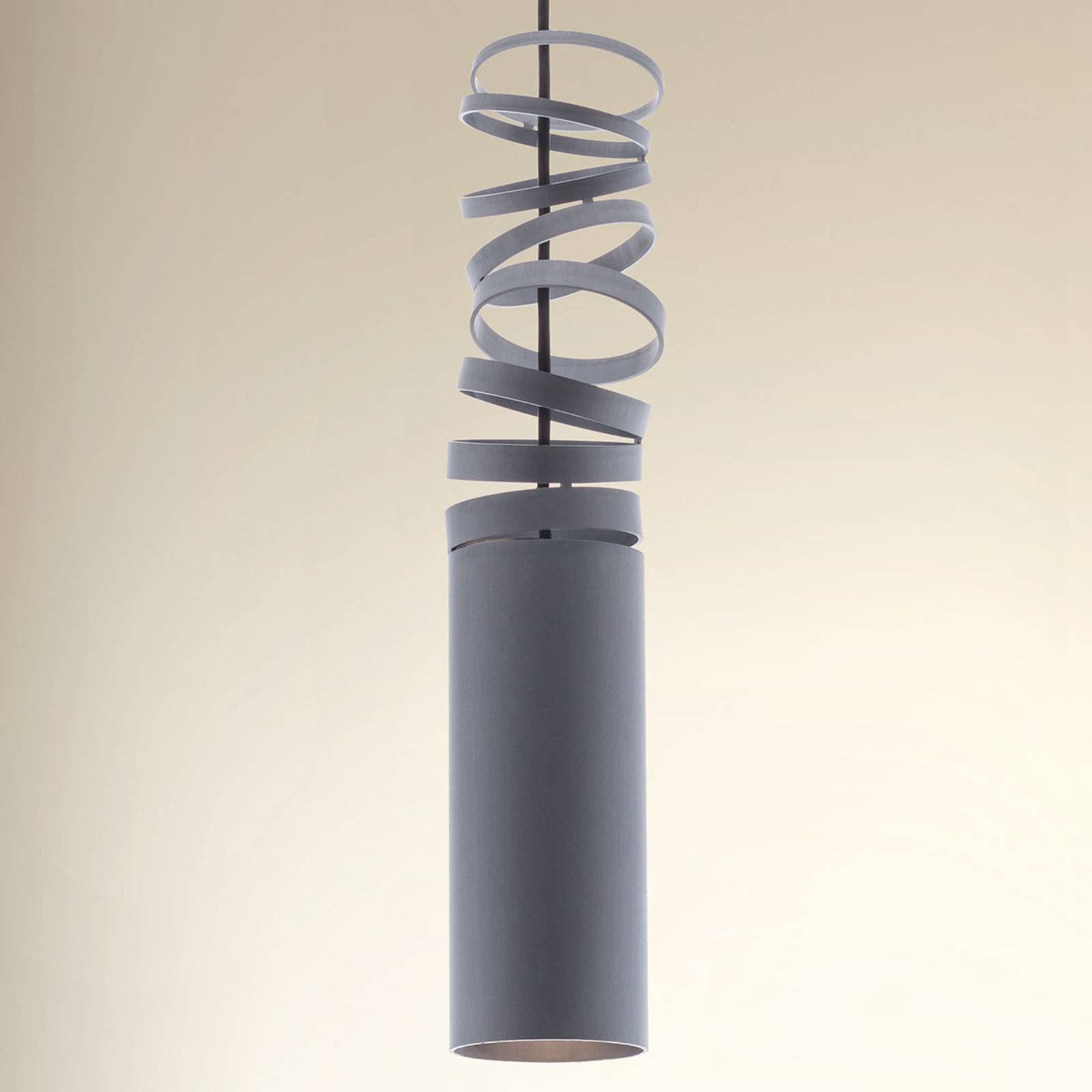Artemide závesné svietidlo Decomposé, sivé