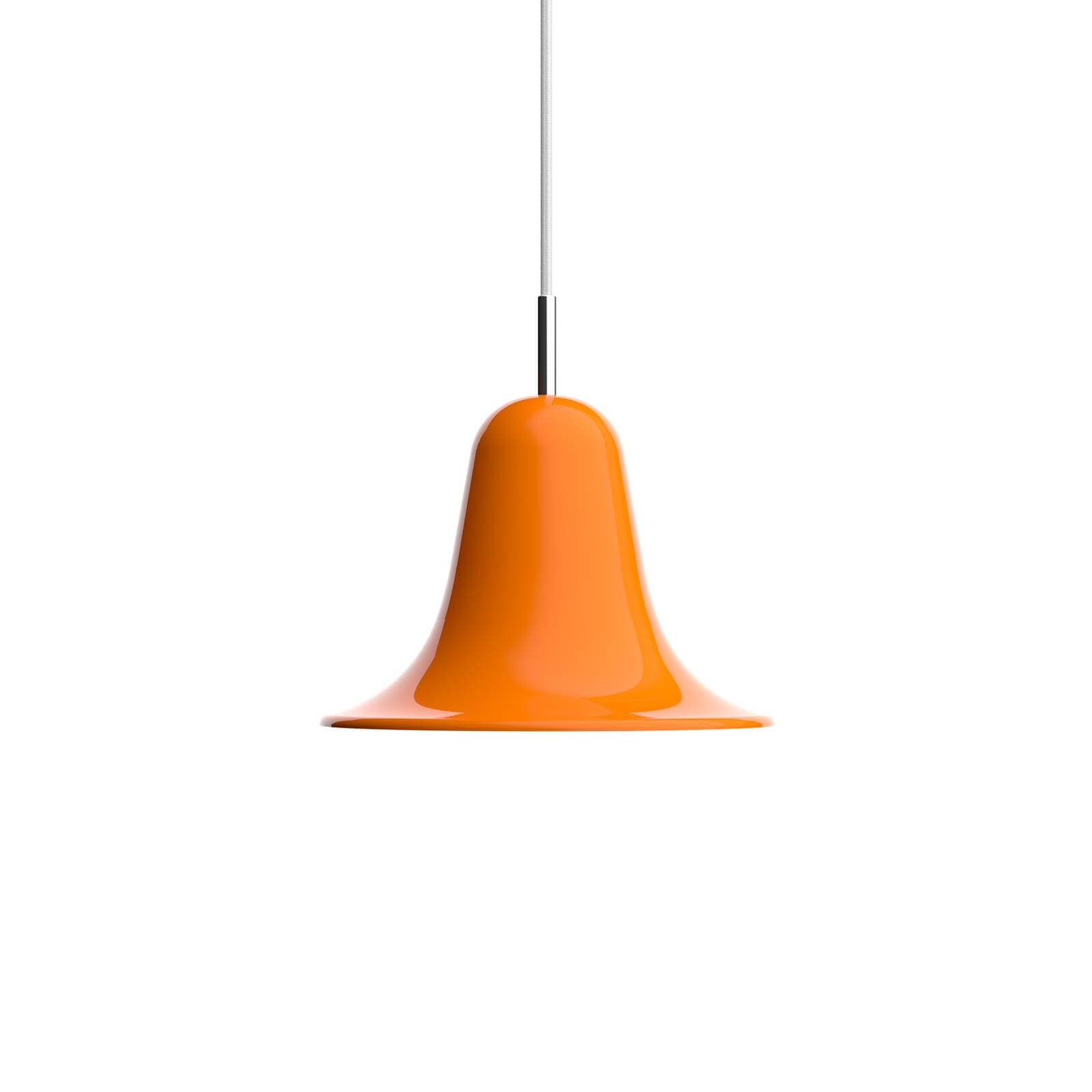 VERPAN závesné svietidlo Pantop, oranžové, Ø 23 cm, kov, E14
