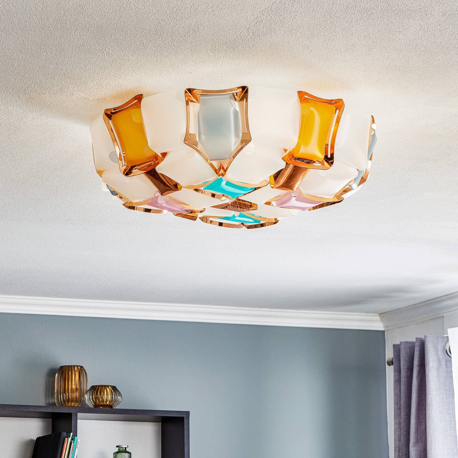Slamp Mida stropné svietidlo, 50 cm, viacfarebné