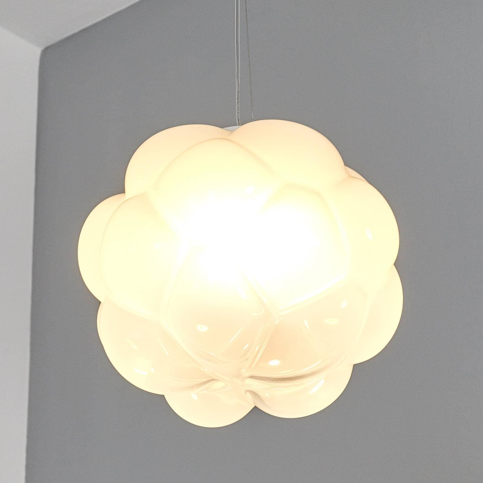 Fabbian Cloudy závesné LED svietidlo oblak 26 cm