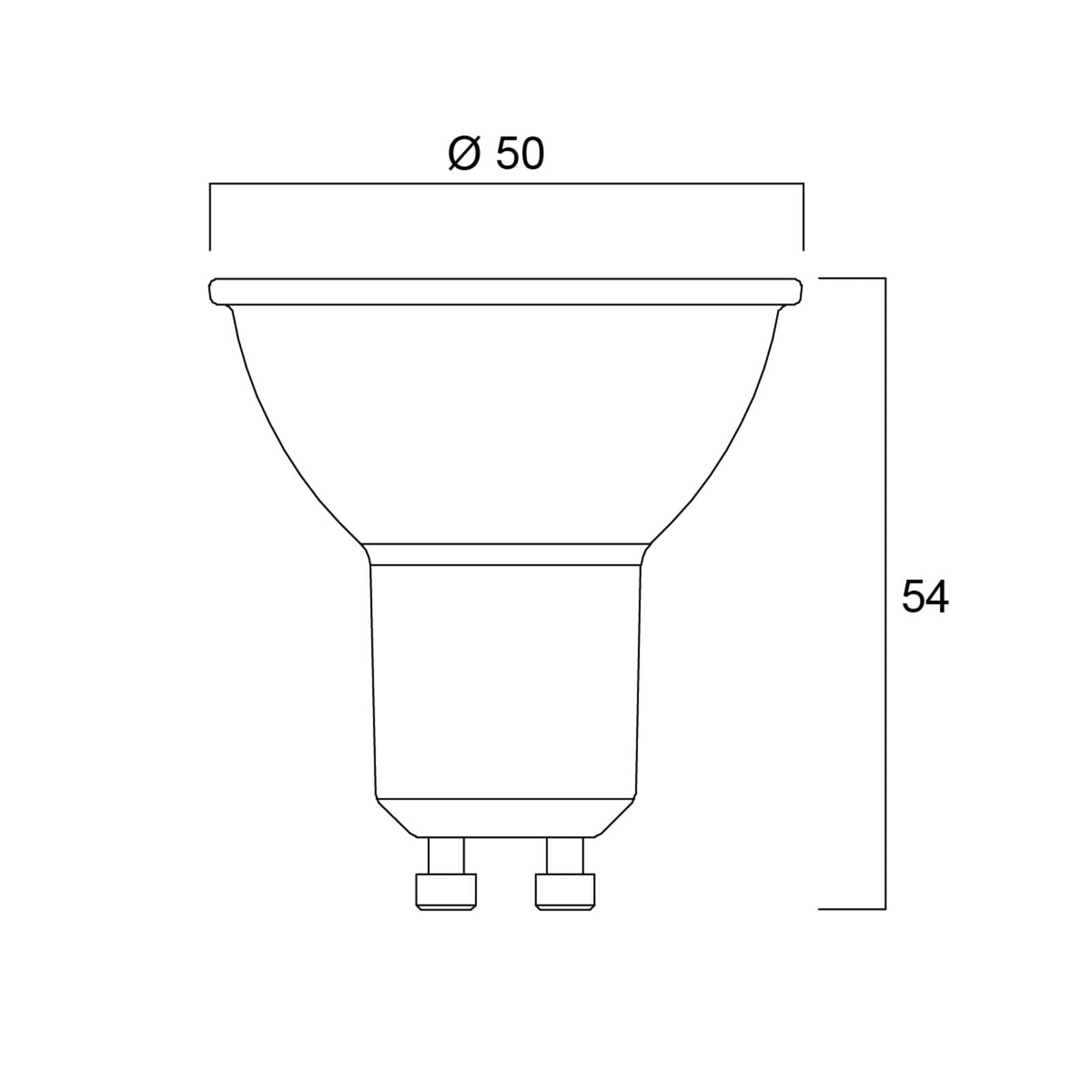 Sylvania LED reflektor GU10 2,2W 3 000K 350 lm dim
