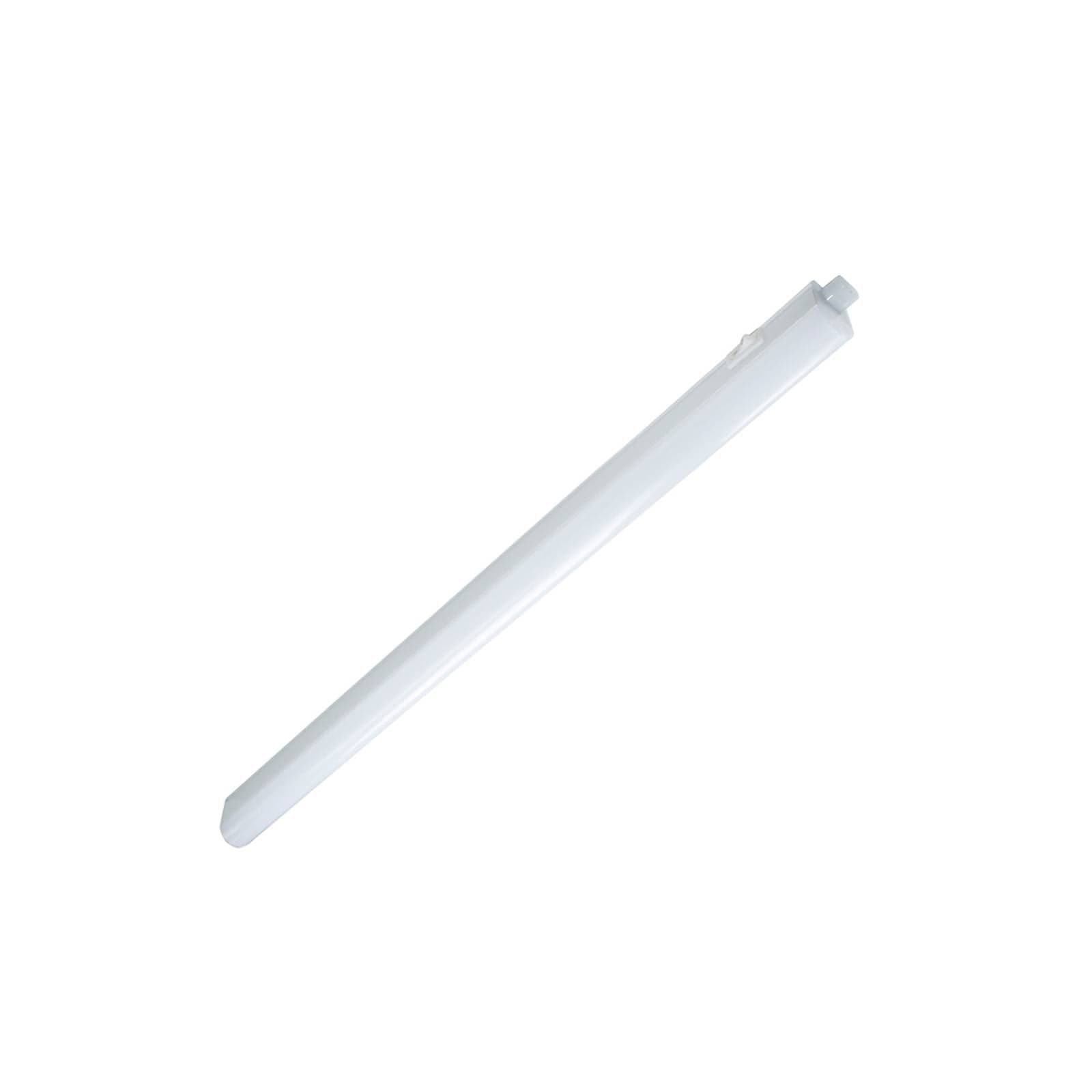 Biela LED svetelná lišta Eckenheim, spínač