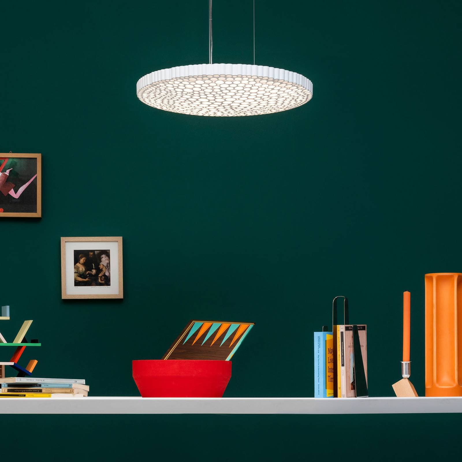 Závesné LED svietidlo Artemide Calipso 3 000 K