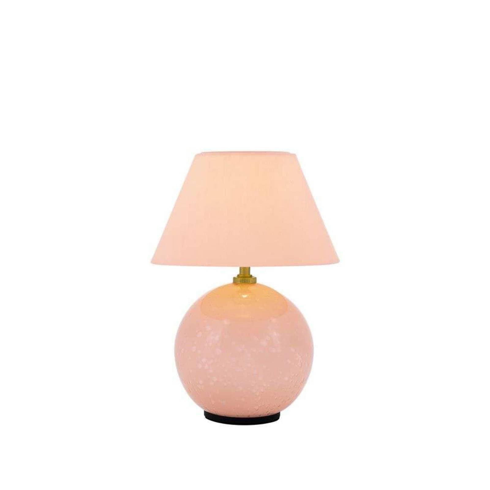 Globen Lighting Akumulátorová stolová lampa IRIS, ružová, výška 23 cm