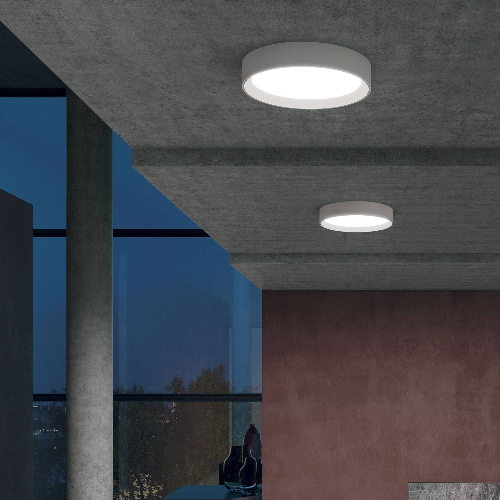 Stropné LED svietidlo Tara okrúhle Ø 31 cm