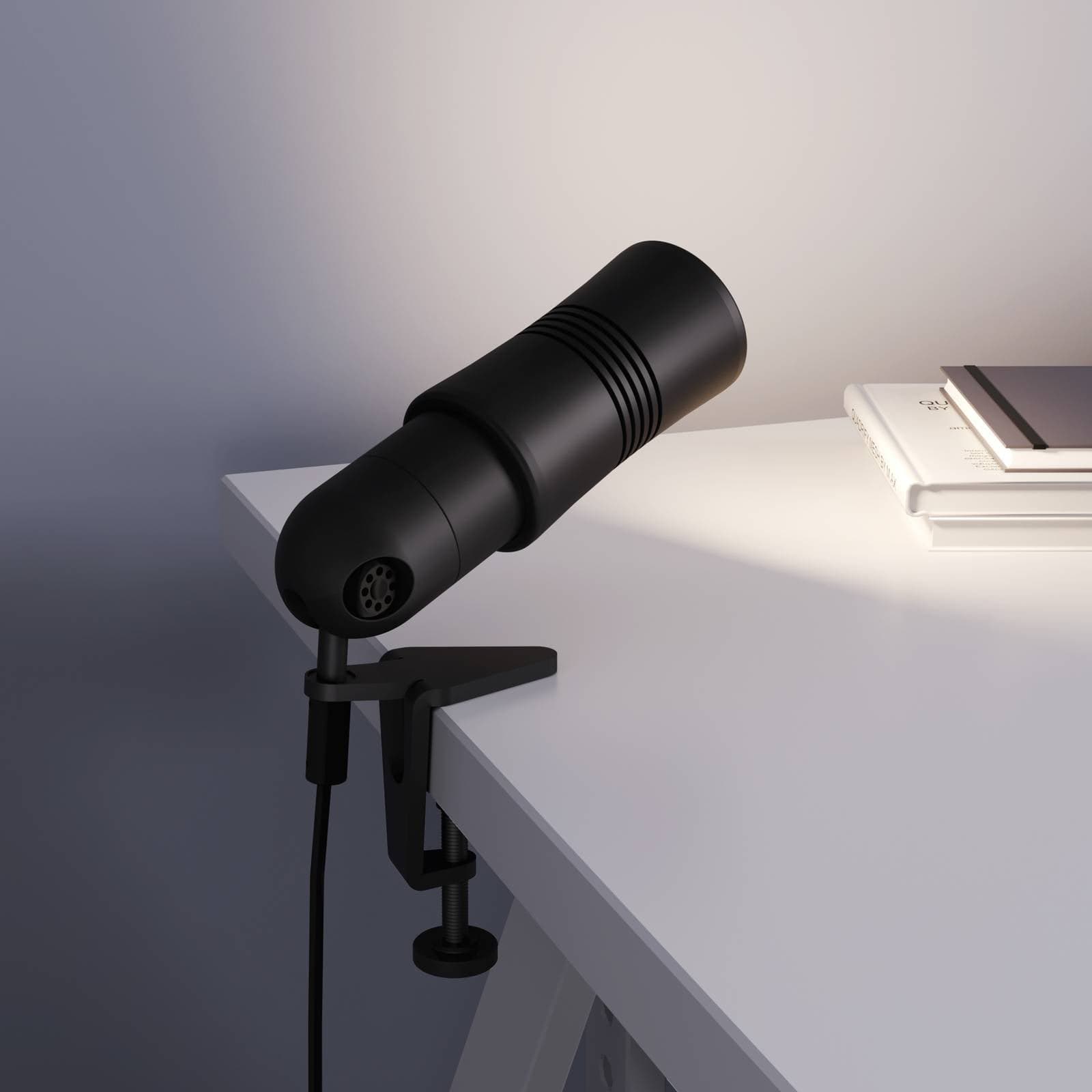 Neo! Clamp upínacia LED lampa, čierna matná
