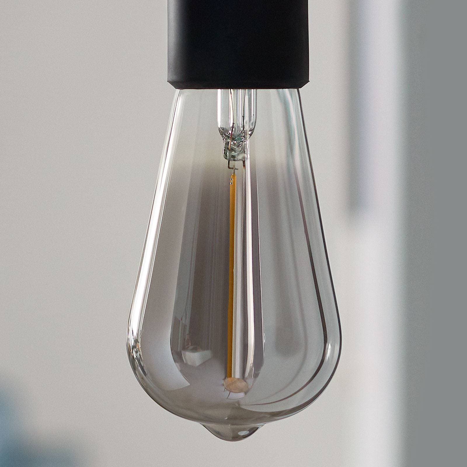 Philips Classic LED žiarovka dymová E27 ST64 2,3W