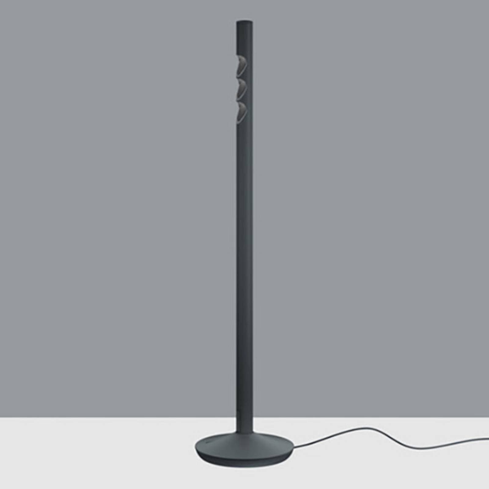 ERCO Lucy stolová LED lampa, podstavec, čierna 840