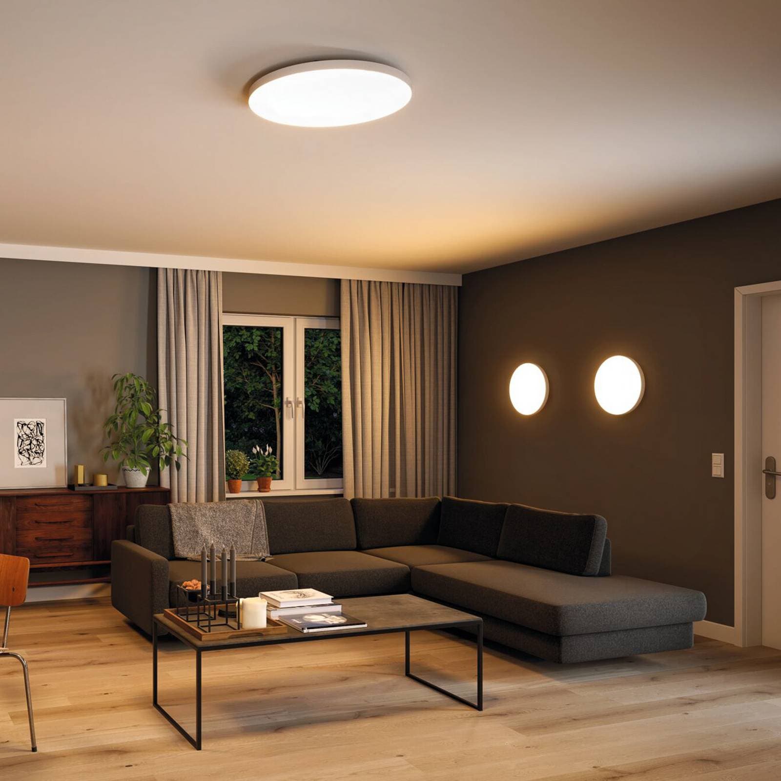 Paulmann Velora LED panel ZigBee CCT kruhový Ø 60 cm