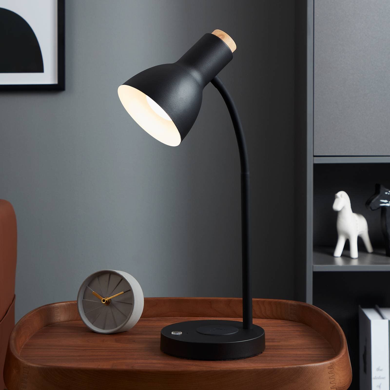 EGLO Veradal-QI LED lampa s dotykovým stmievačom
