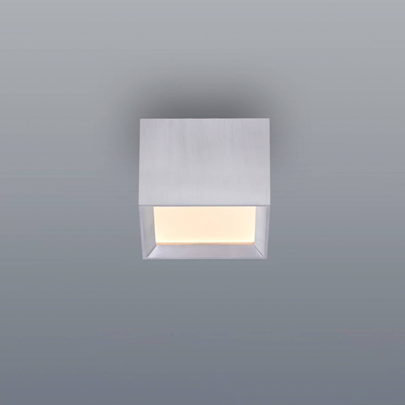 Stropné LED svetlo PURE Manhatten, kamenná farba, 1-pl., CCT