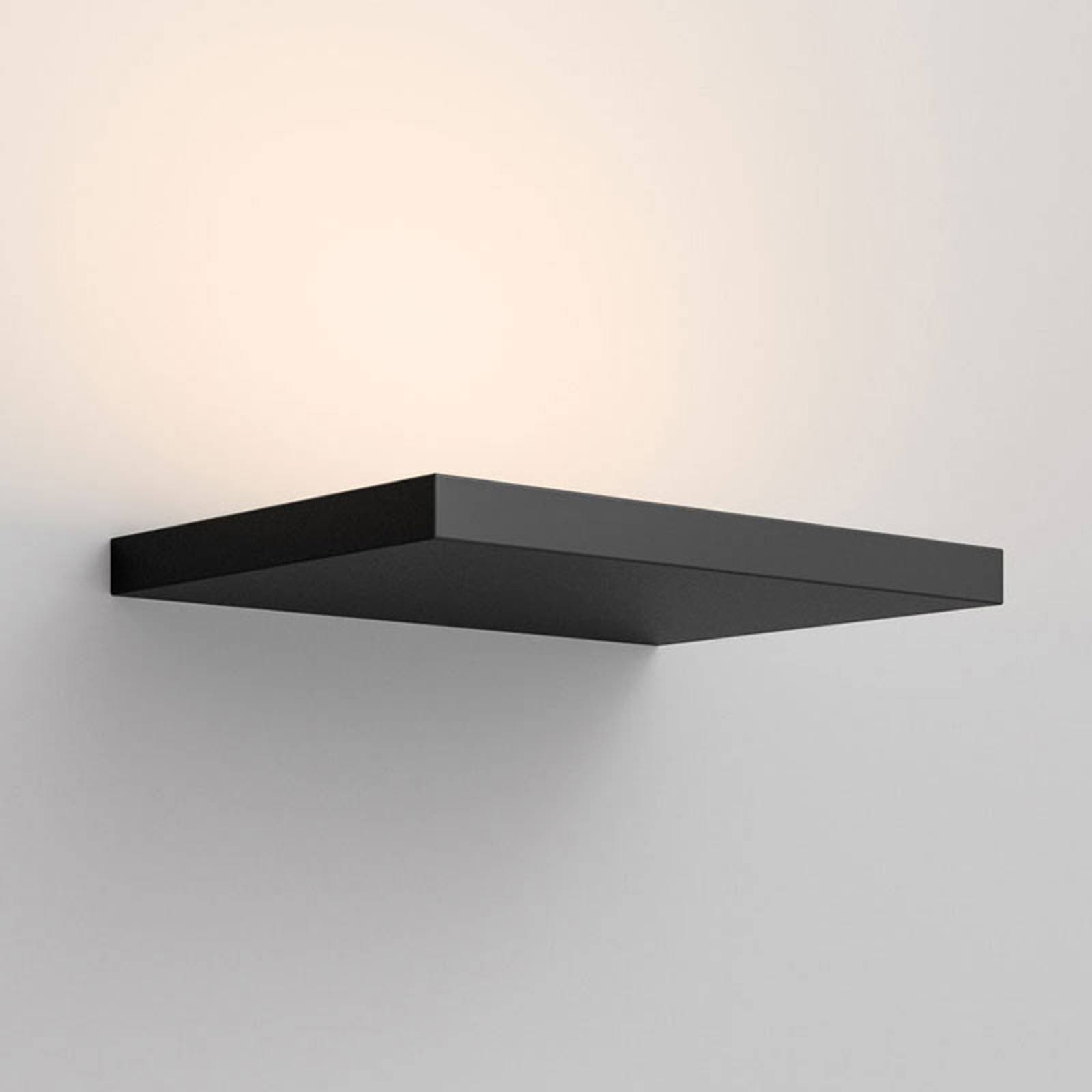 Rotaliana CM2 W2 nástenné LED, čierne, 2 700 K