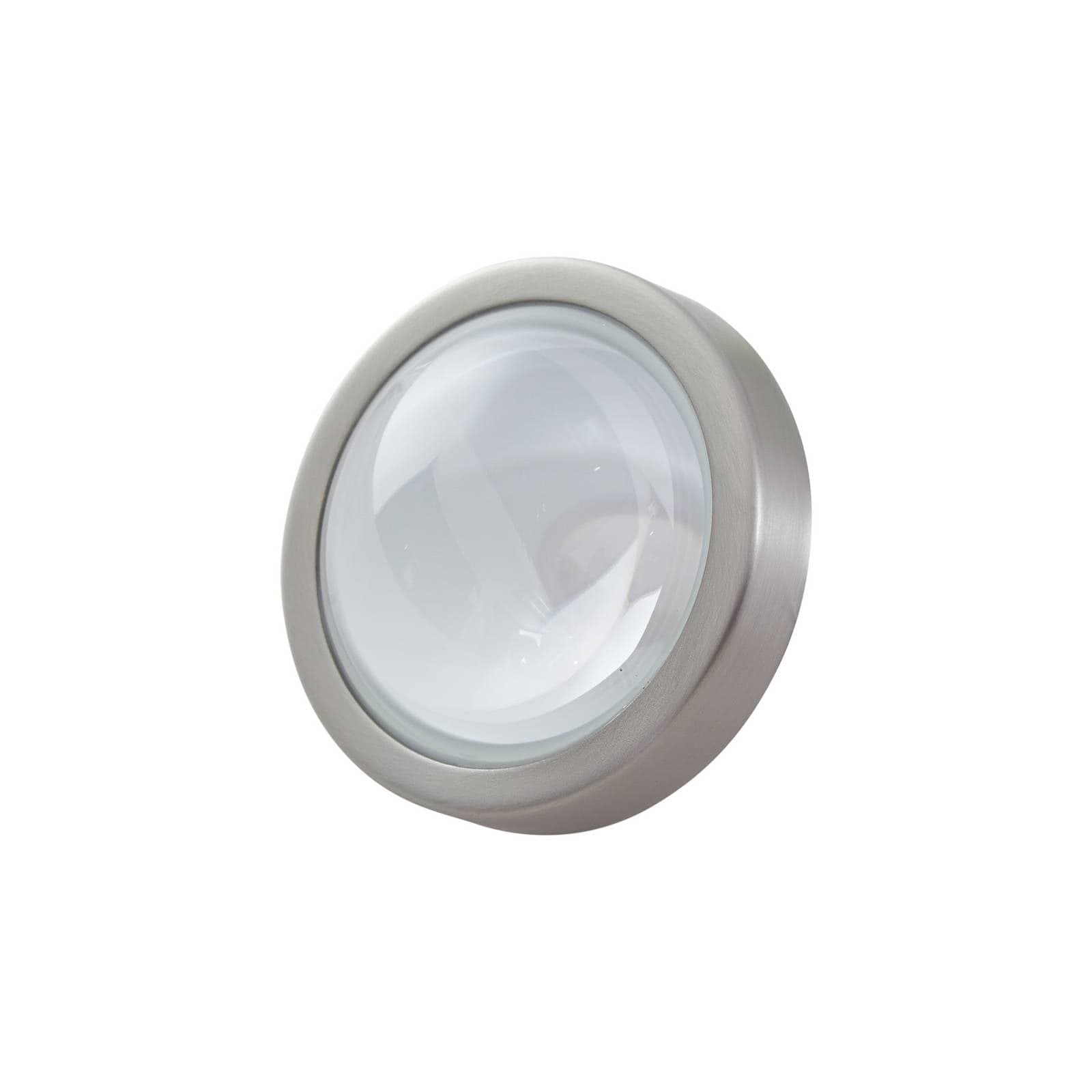 LED žiarovka Lindby, GX53 4,8 W, 4 200 K, nikl, Ø 7,5 cm