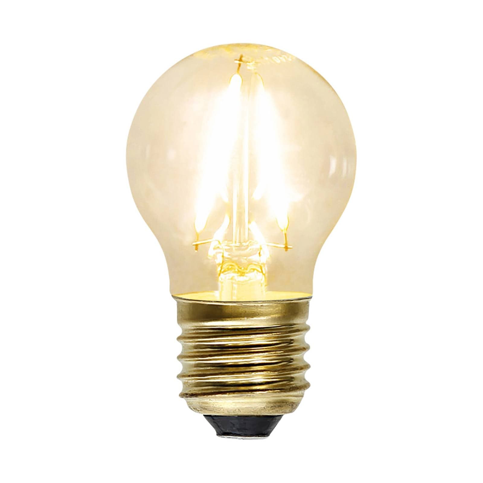 LED žiarovka E27 G45 Filament 1,5W 2.100 K Soft Glow