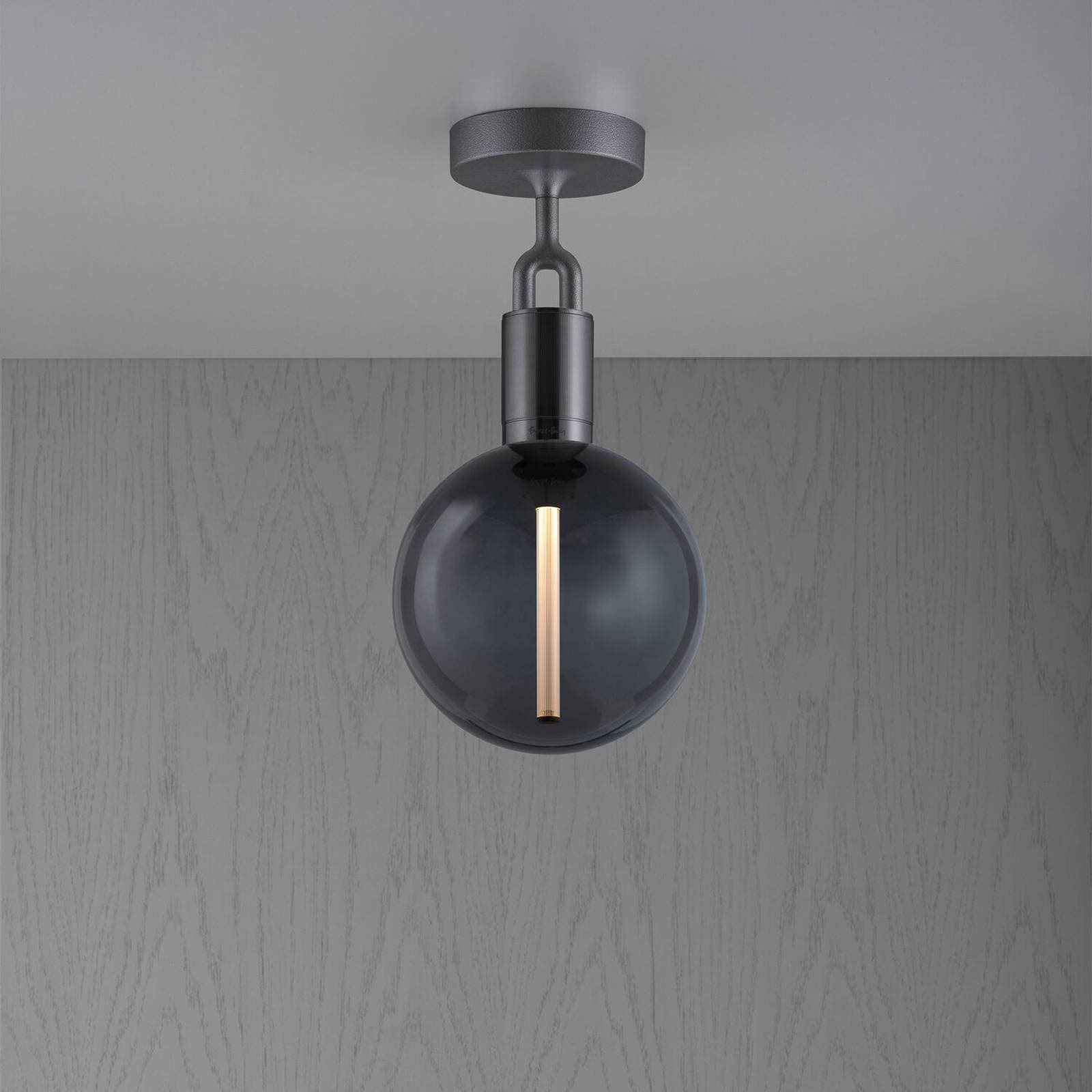 Buster + Punch Vidlička Gunmetal/sklo dymové Ø 20cm