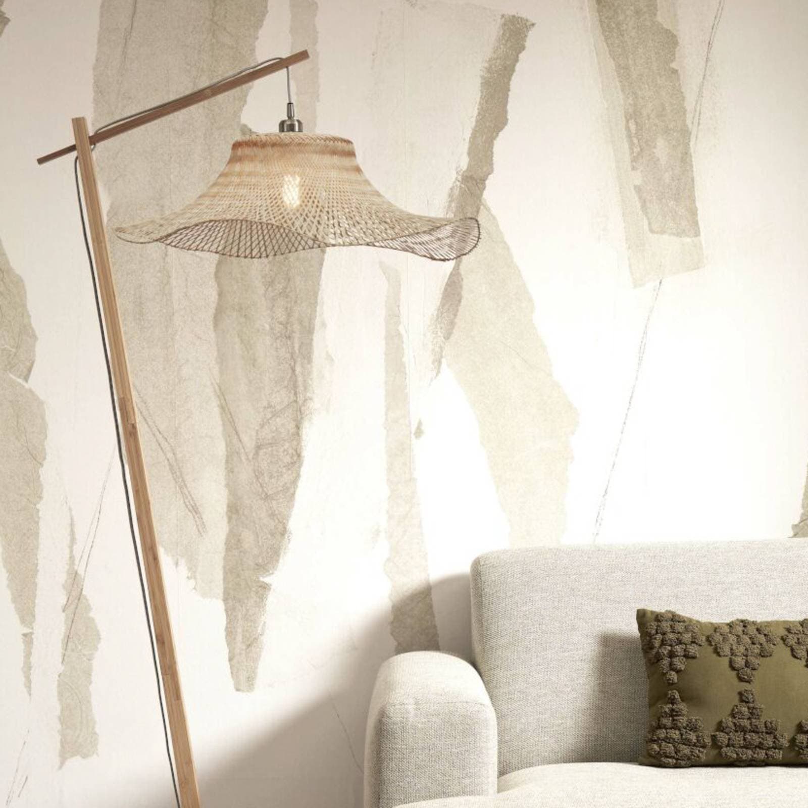 GOOD & MOJO Ibiza lampa Ø 65 cm prírodná/prírodná