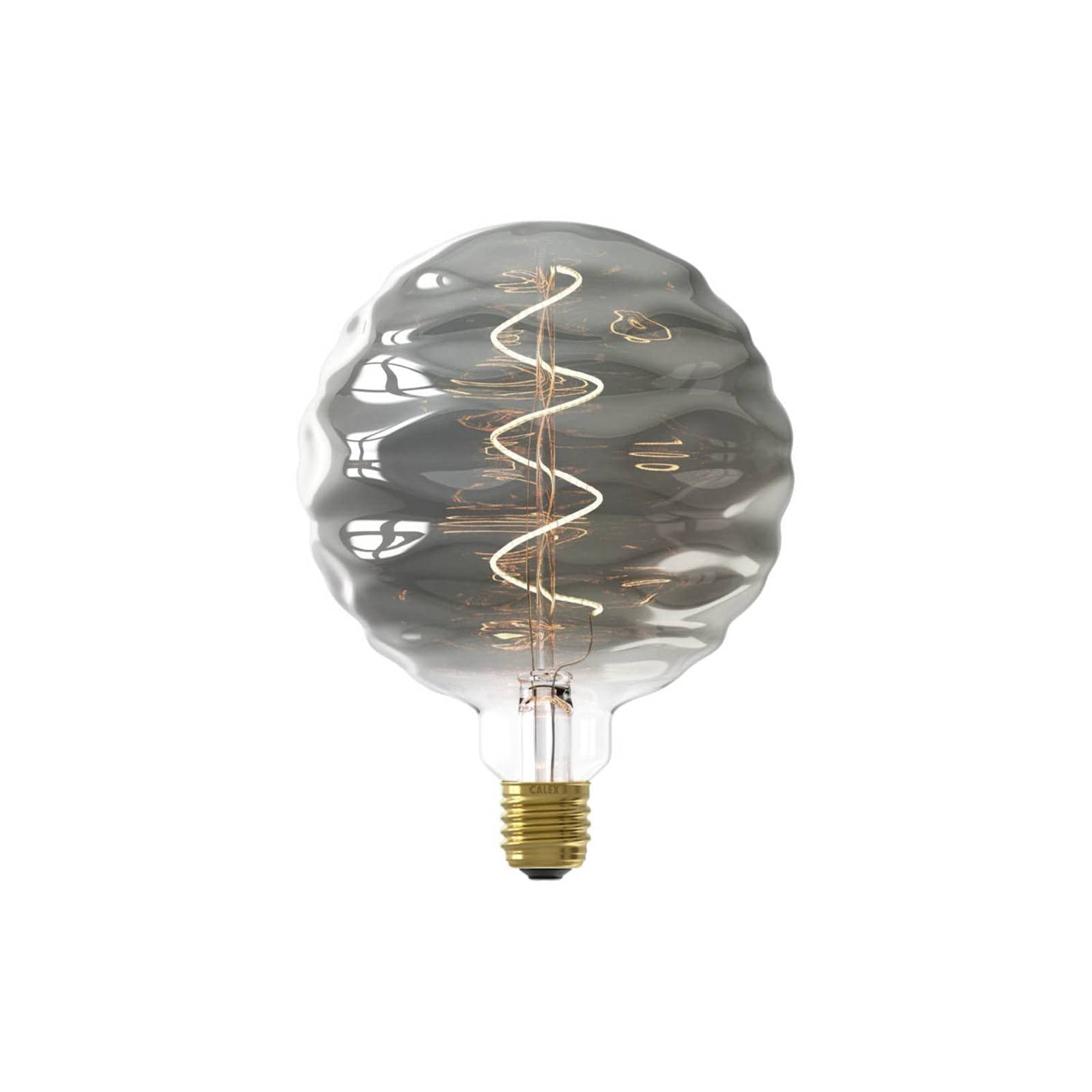 Calex Bilbao LED žiarovka E27 4W dim 1 800 K titán