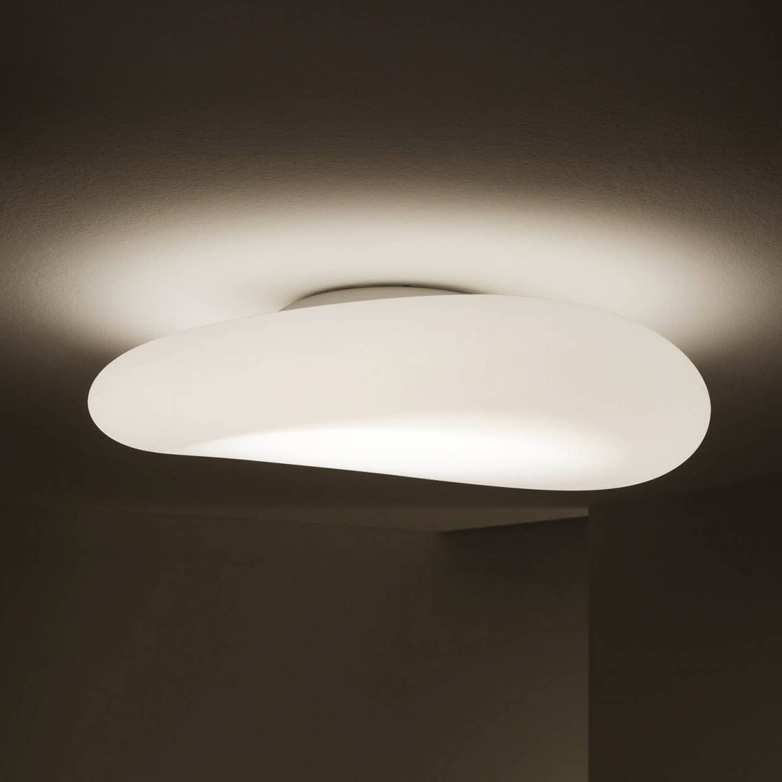 Stilnovo Mr. Magoo stropné LED svetlo, fáza, Ø52cm