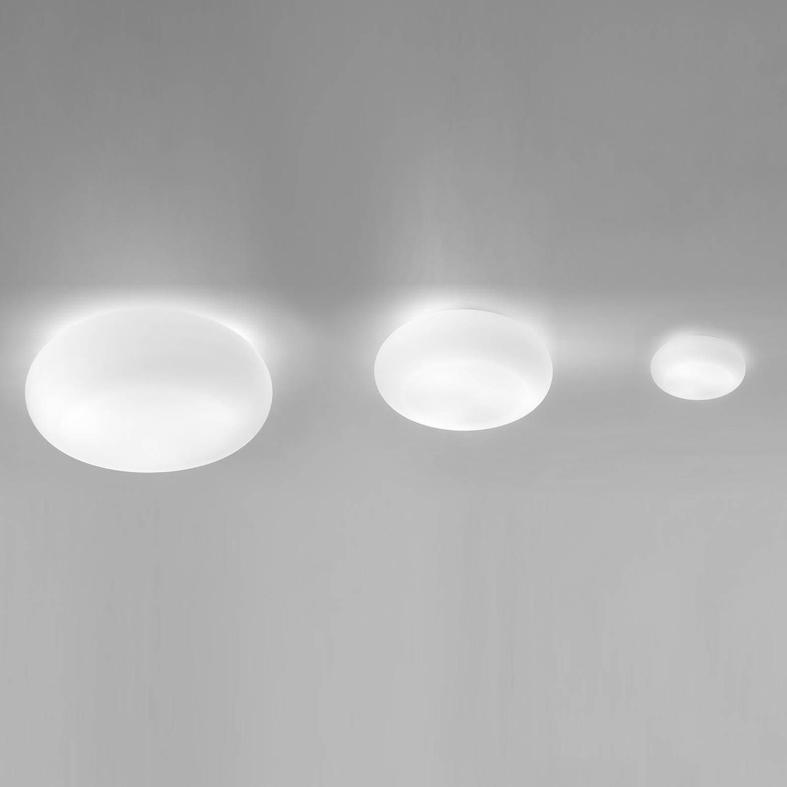 Artemide Itka sklenené nástenné svetlo IP65 Ø 50 cm