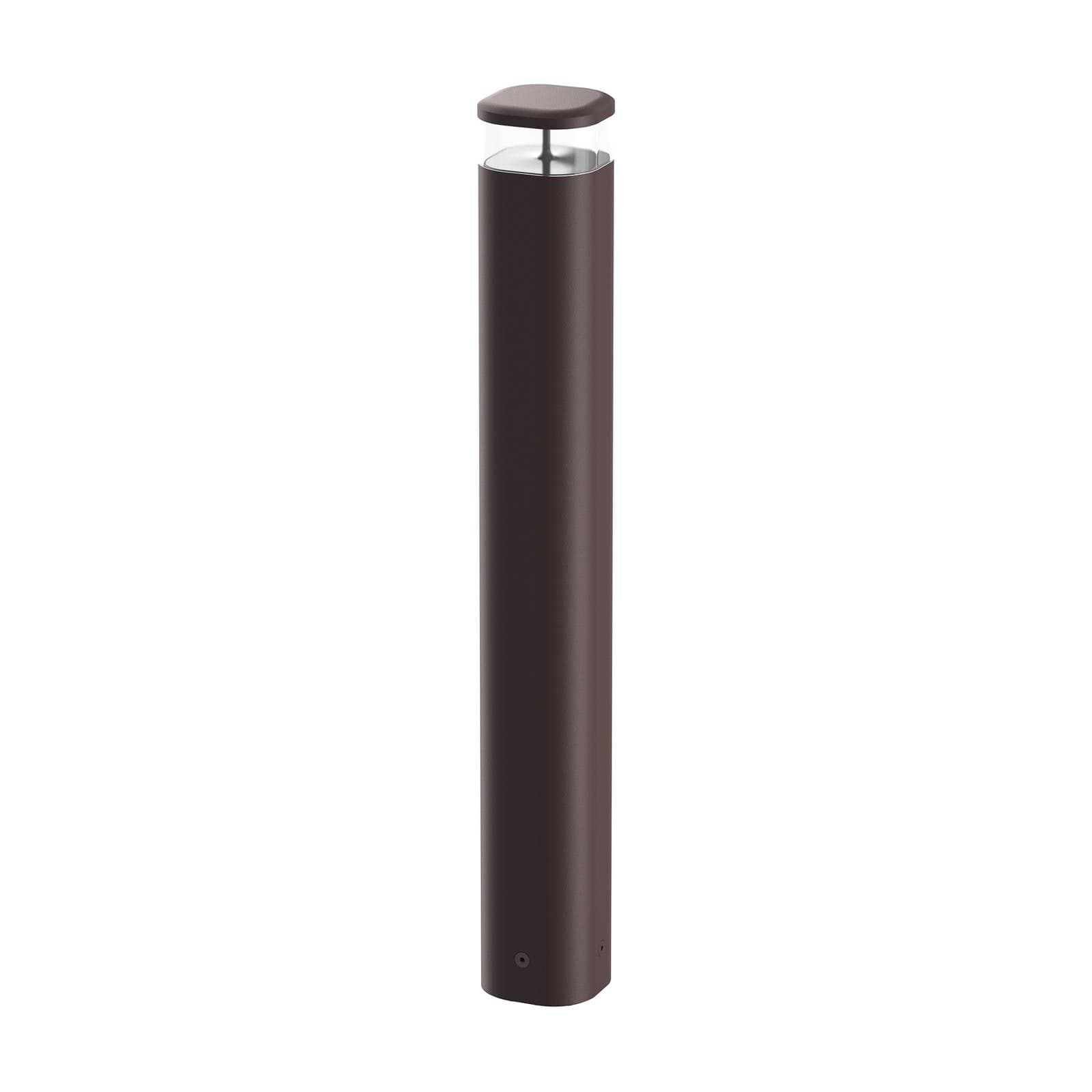 FLOS Pointbreak Bollard 2, 2 700K tmavohnedá 90cm