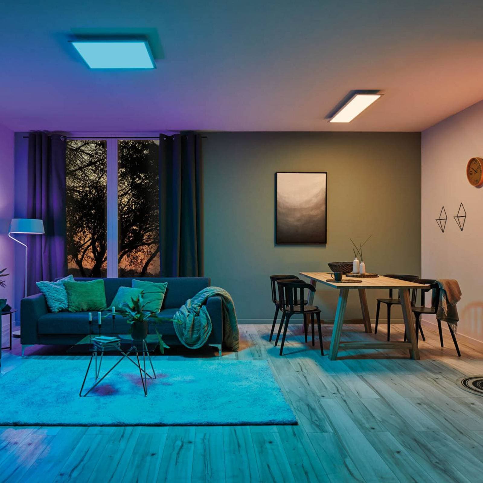 Paulmann Amaris LED panel, ZigBee, 60x60cm, RGBW