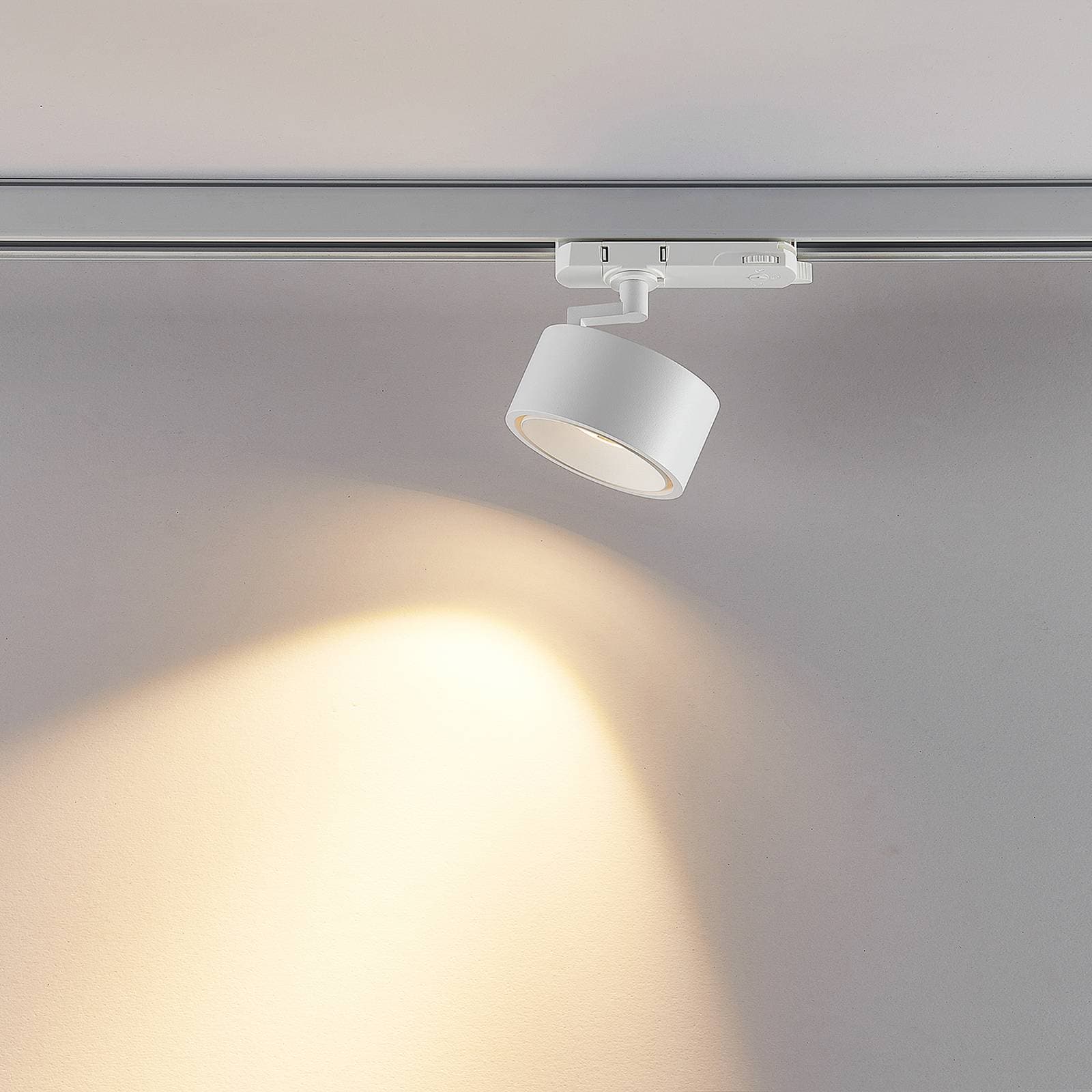 Molto Luce LED 3-fázový reflektor Magis, biely, 827
