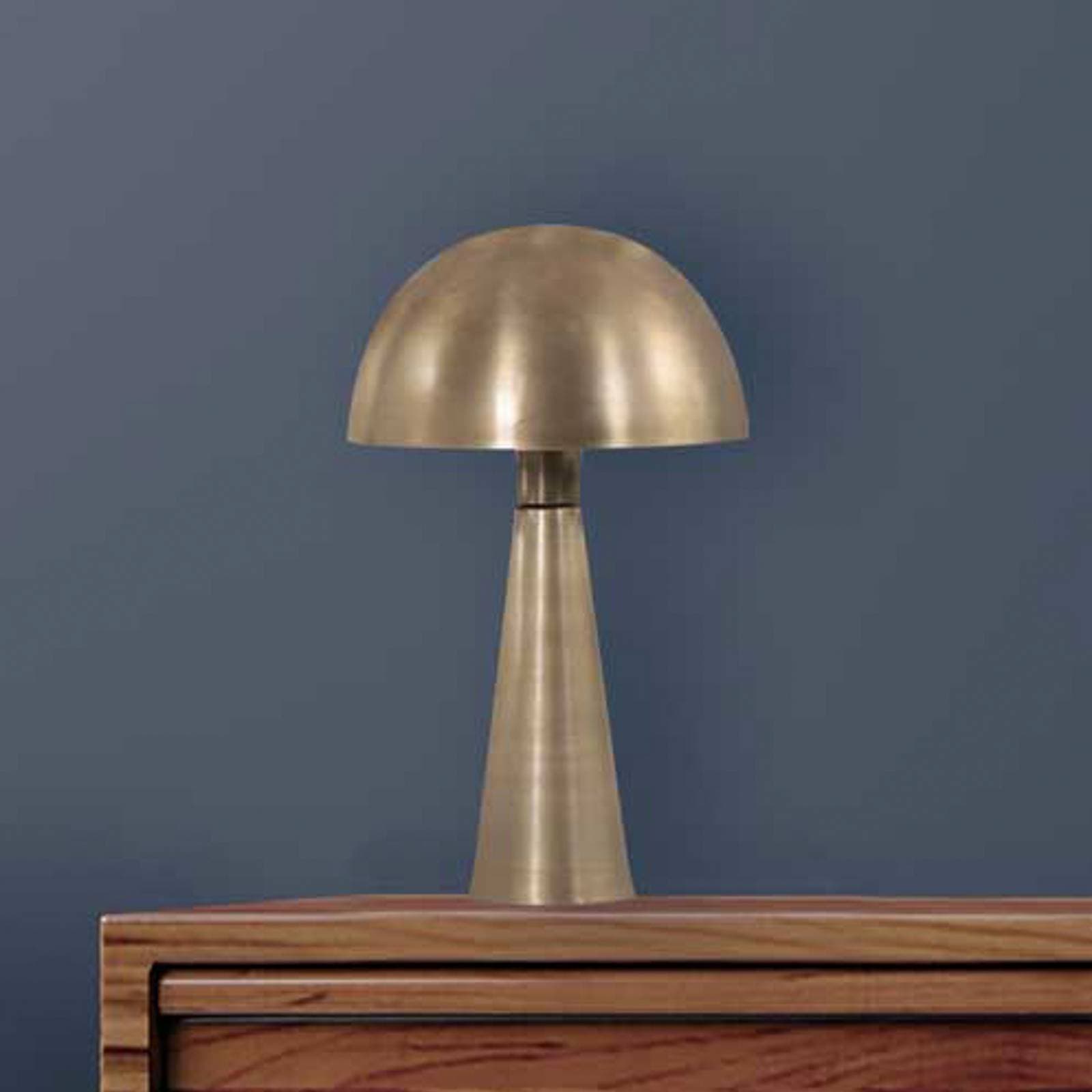 Stolová lampa Pimpernel, bronzová, kovová, výška 42 cm, E27