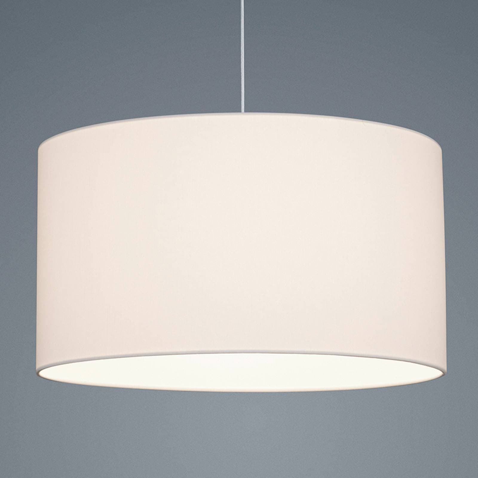Helestra Certo závesná lampa valec 1-pl., biela