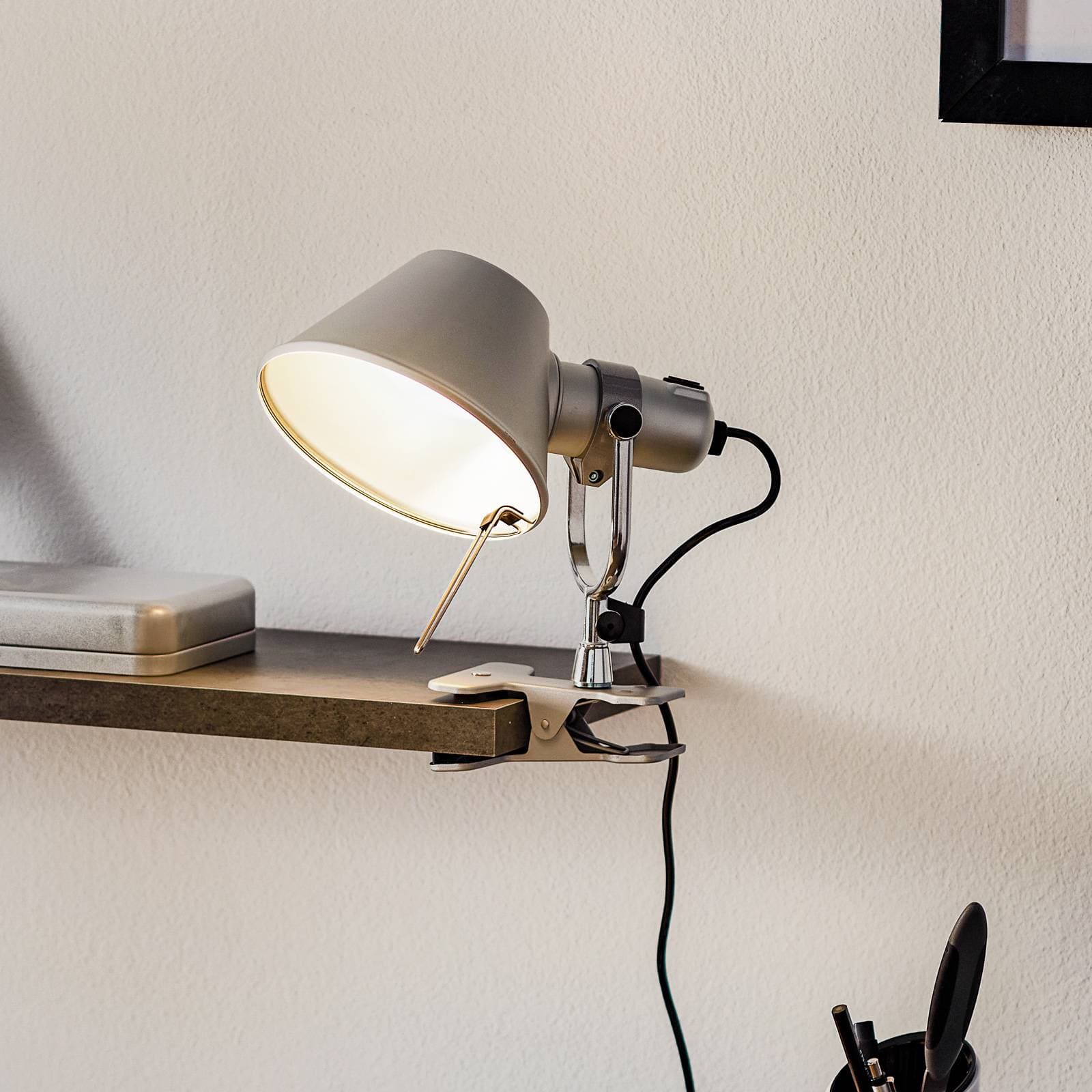 Upínacia LED lampa Artemide Tolomeo Pinza 2 700K