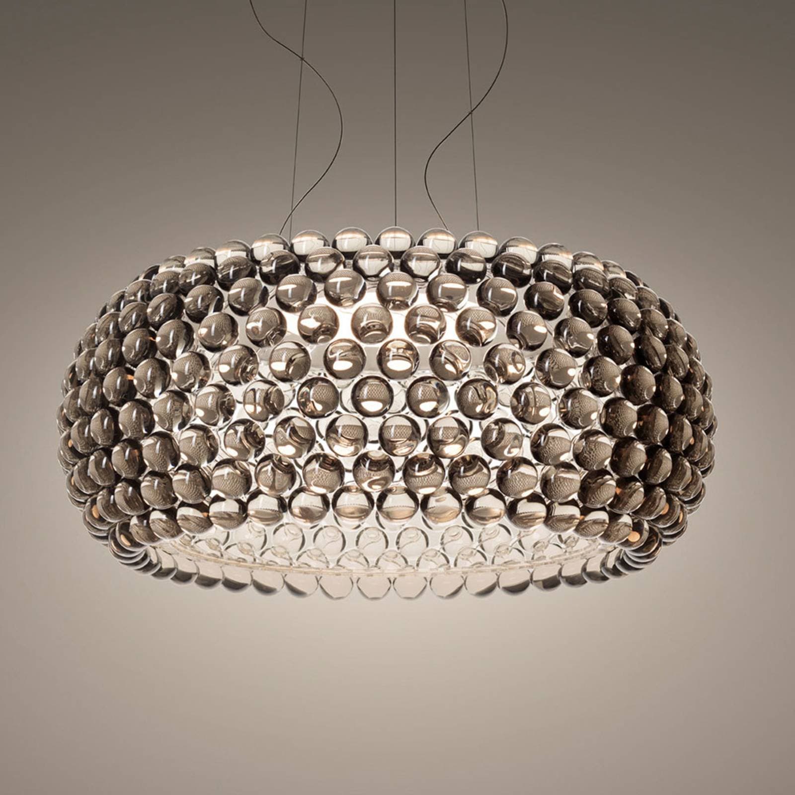 Foscarini Caboche Plus Grande MyLight 2 700K sivá