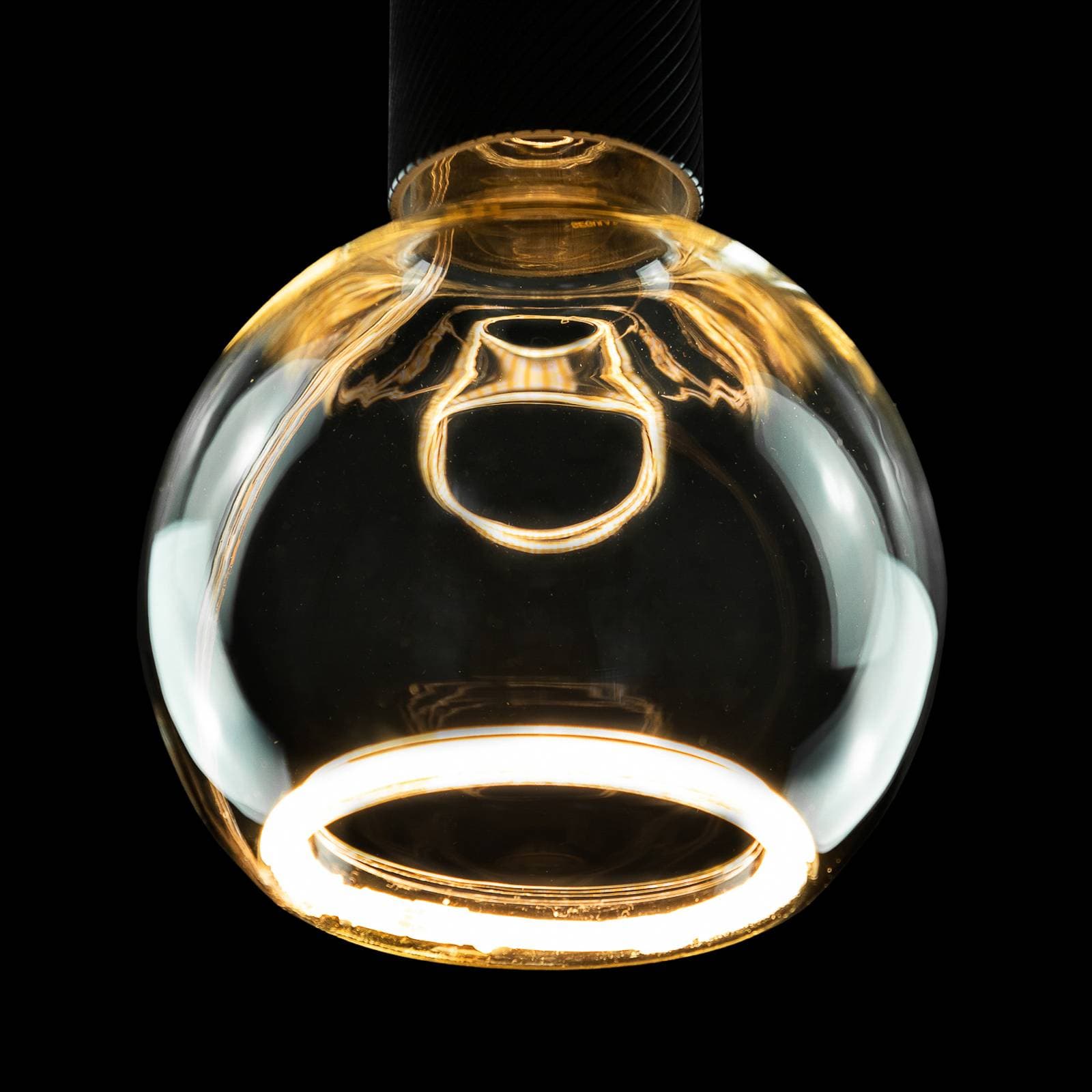 SEGULA LED floating G125 E27 6,2W číra ambient dim
