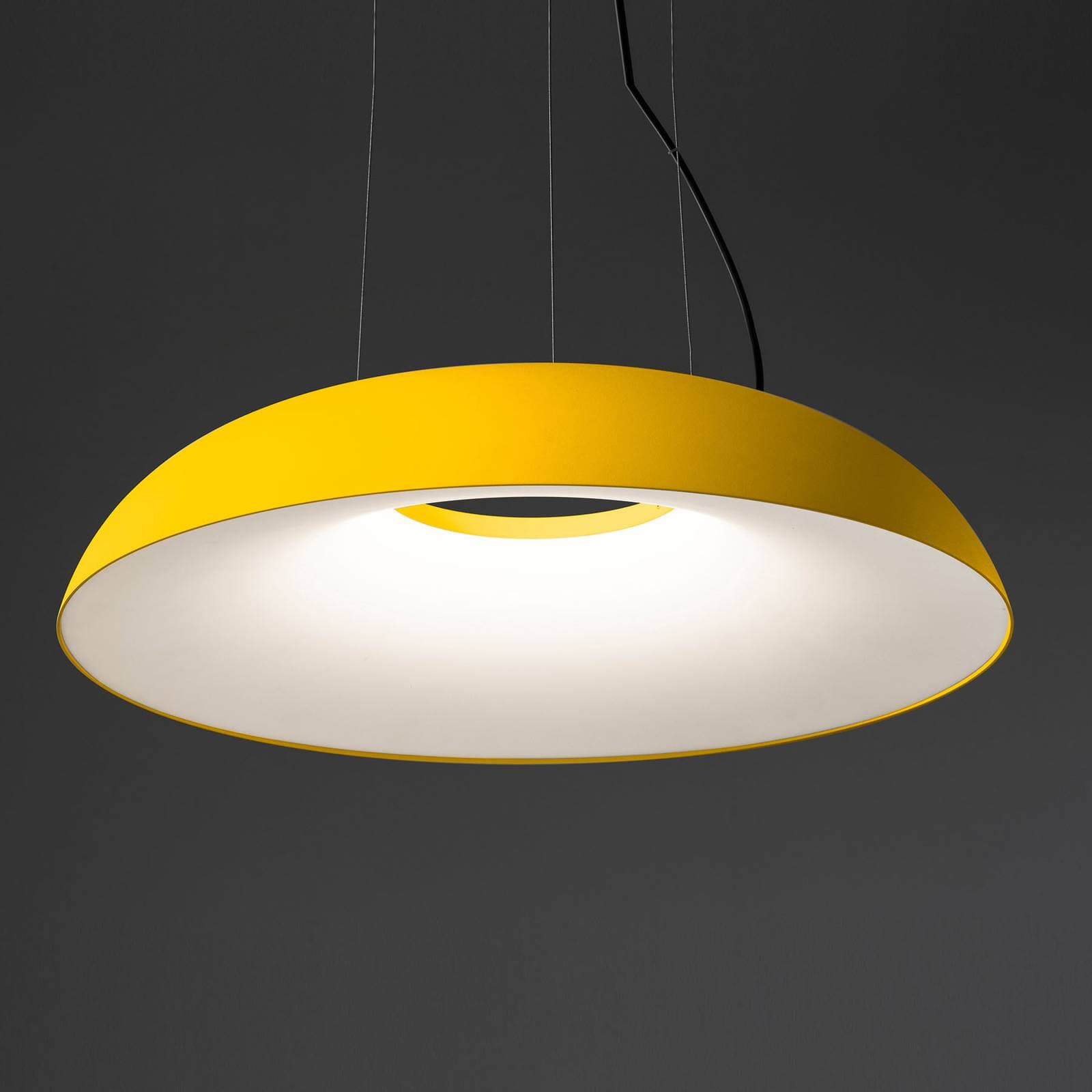 Martinelli Luce Maggiolone závesné 930 60 cm žltá