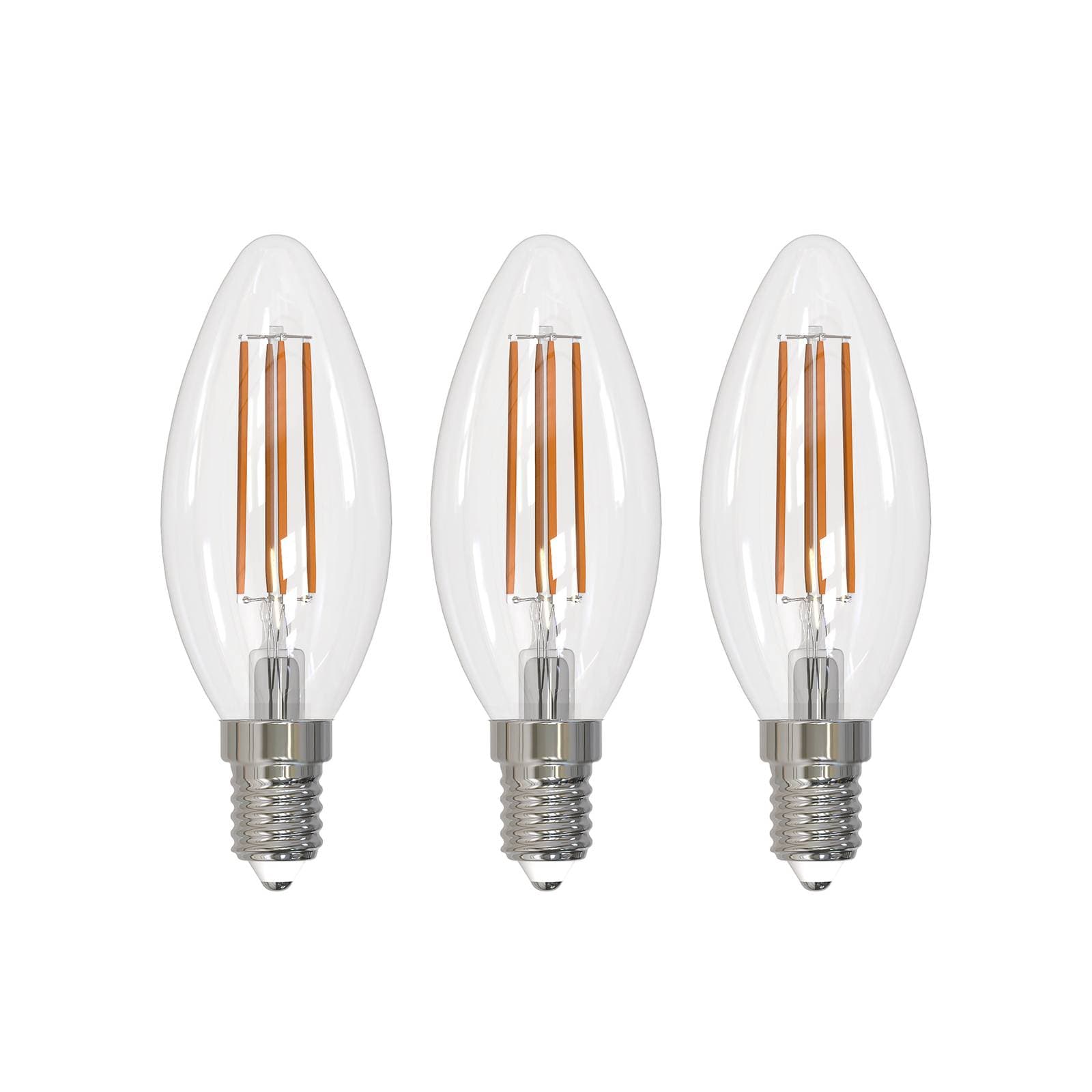 Arcchio LED žiarovka E14, sada 3 kusov, 4000 K