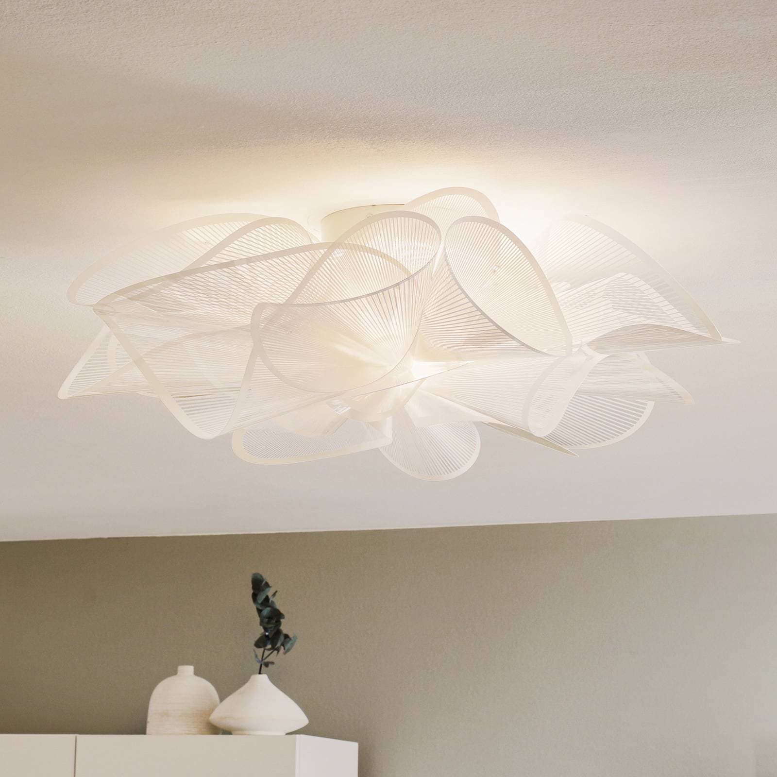 Slamp LA BELLE ÉTOILE stropné svietidlo biele, 73 cm