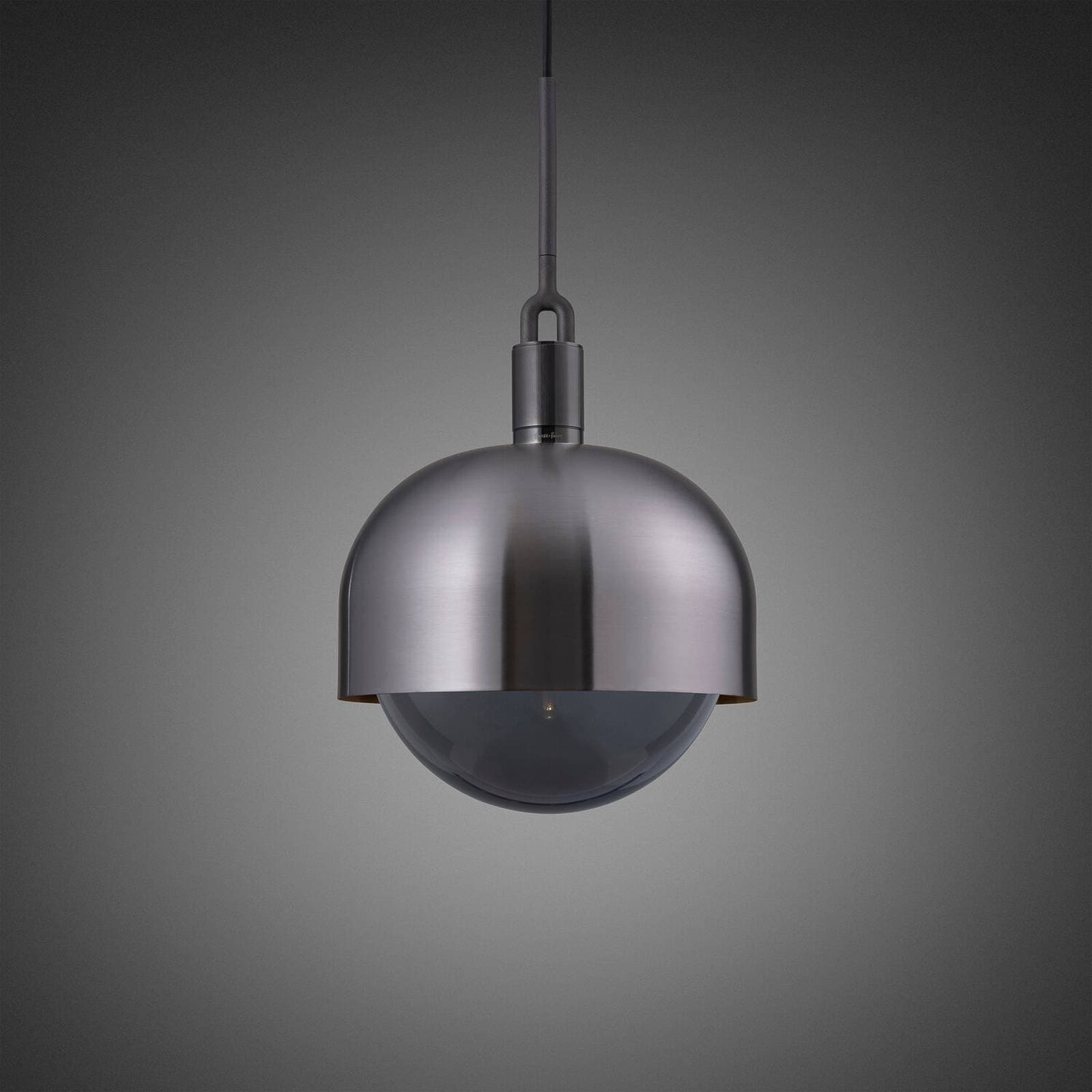 Buster + Punch Vidlička Gunmetal/Smoked Glass Ø 34cm