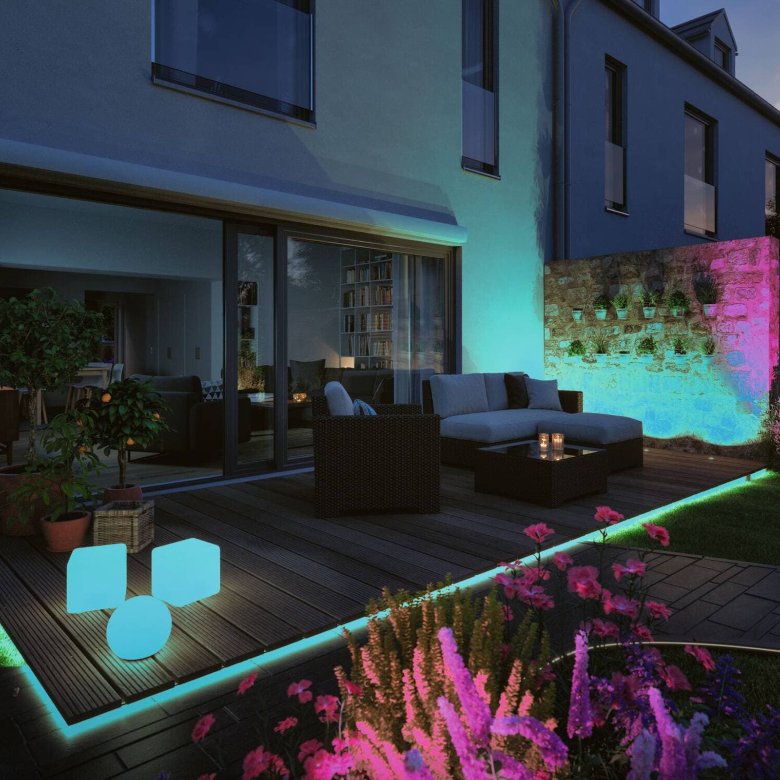 Paulmann Plug & Shine Hladký LED-pruh RGBW 10 m