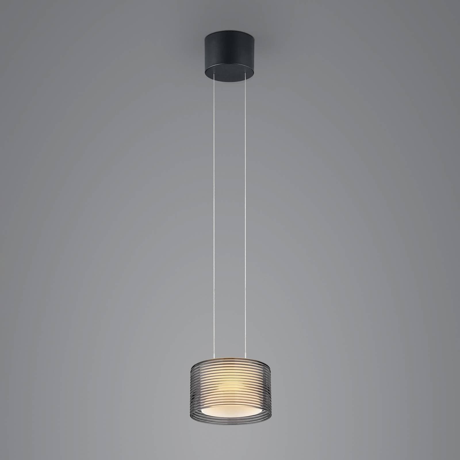Závesné svietidlo BANKAMP Grand Groove LED, jednolampa
