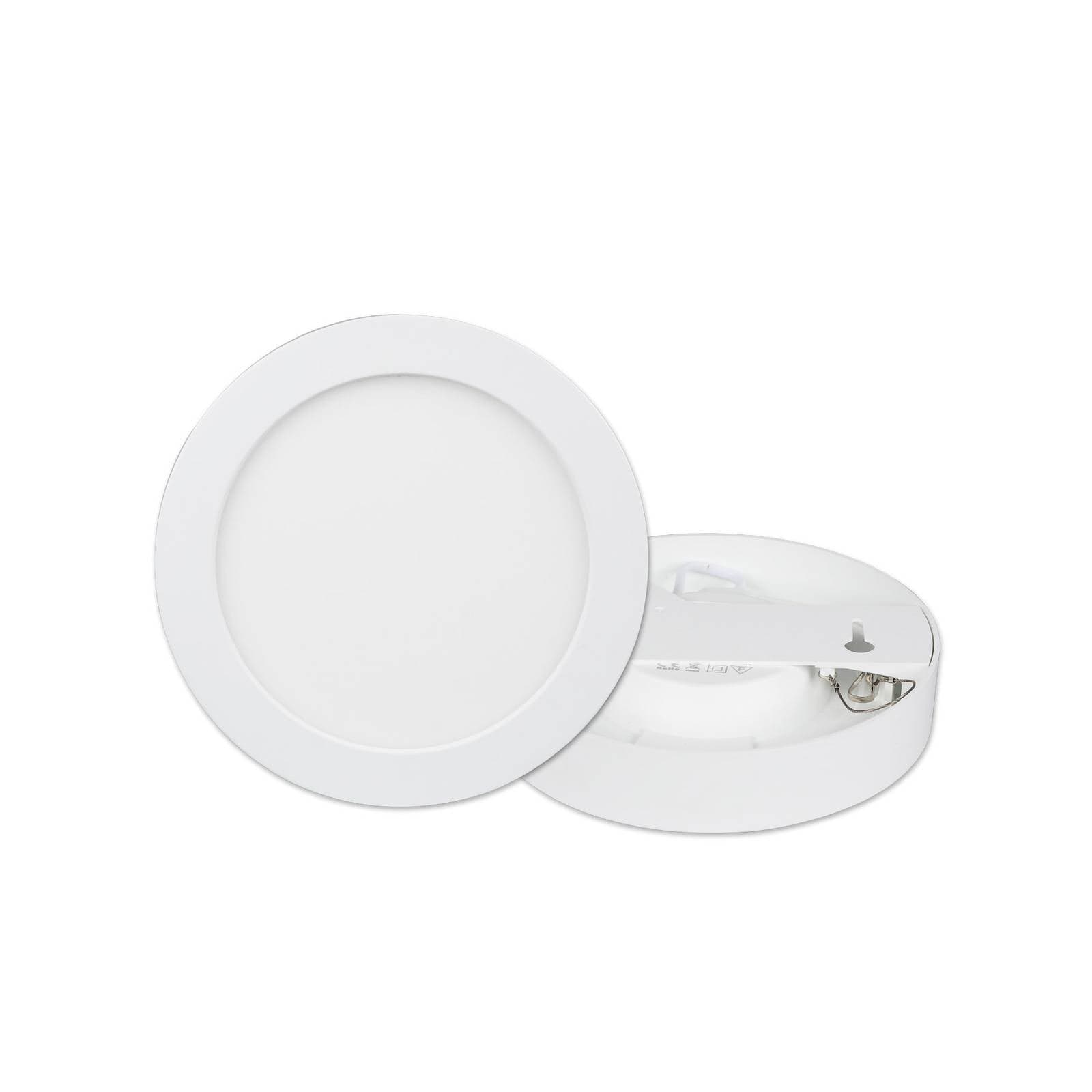 Prios LED stropné svietidlo Edwina, biele, 23 cm, sada 3 ks