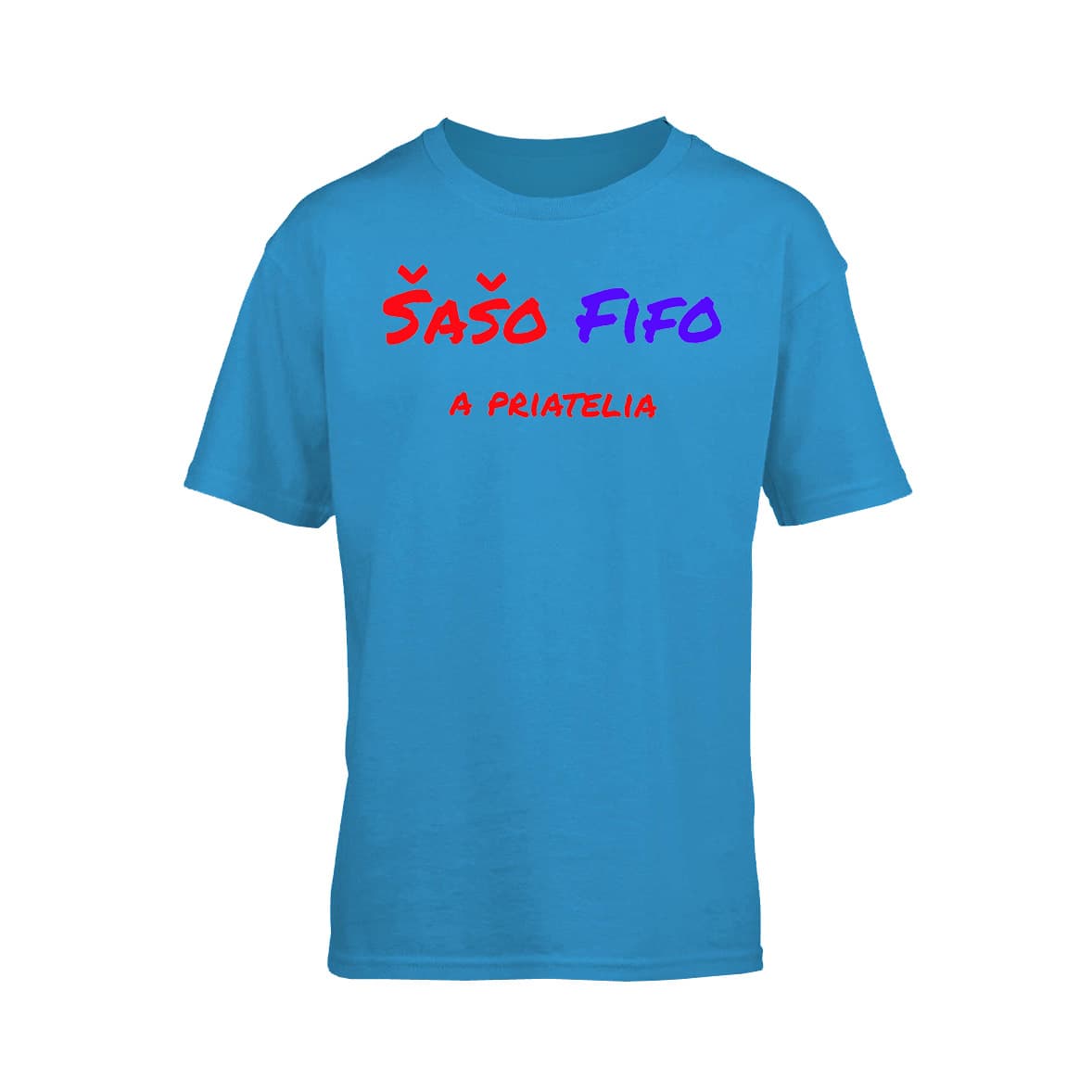 Tričko Fifo a Vierka - Šašo Fifo, Dieťa,Sapphire,M