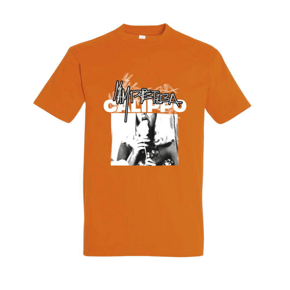Tričko Alan Murin - Calippo basic tee, Unisex,Oranžová,L