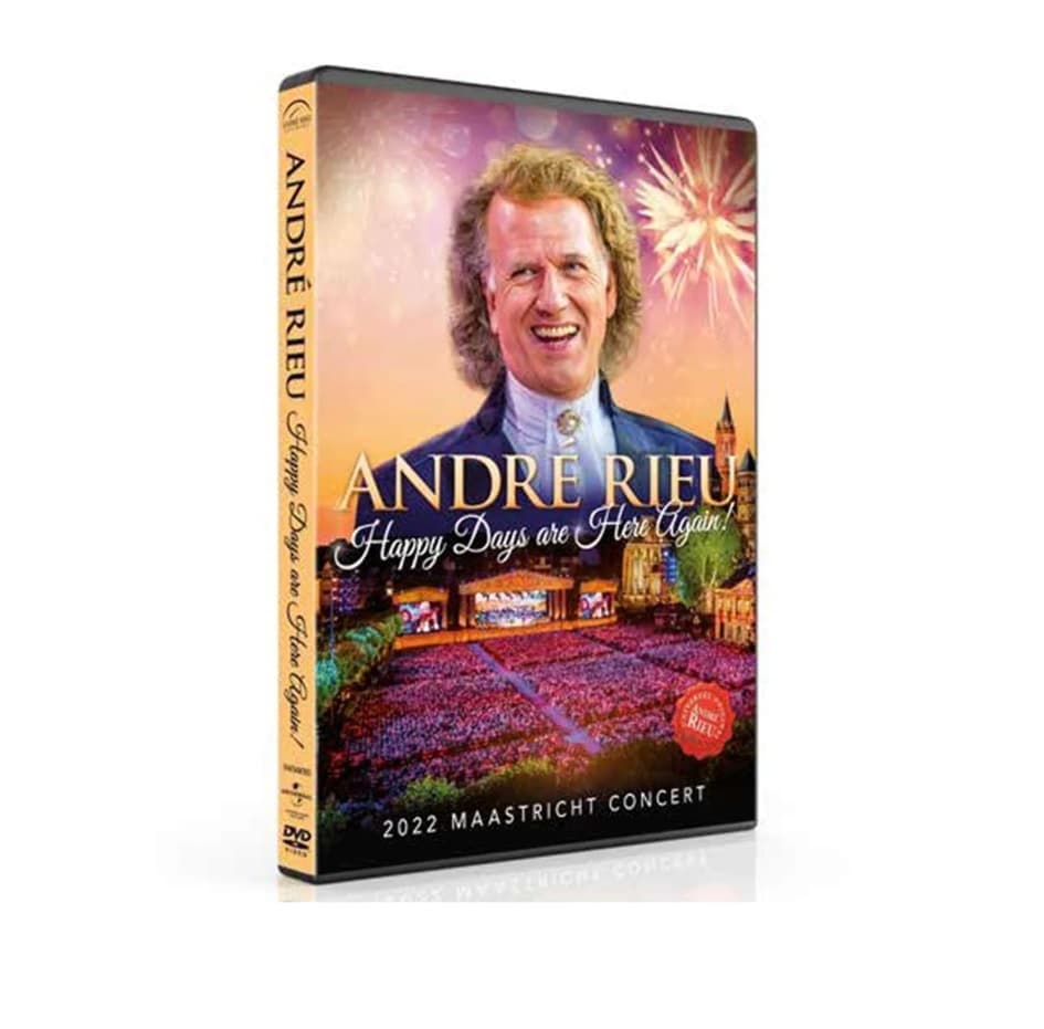 DVD André Rieu - Happy Days Are Here Again