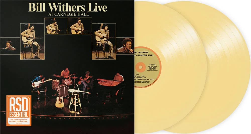 Vinyl Bill Withers - Bill Withers Live At Carnegie Hall (Yellow Vinyl)